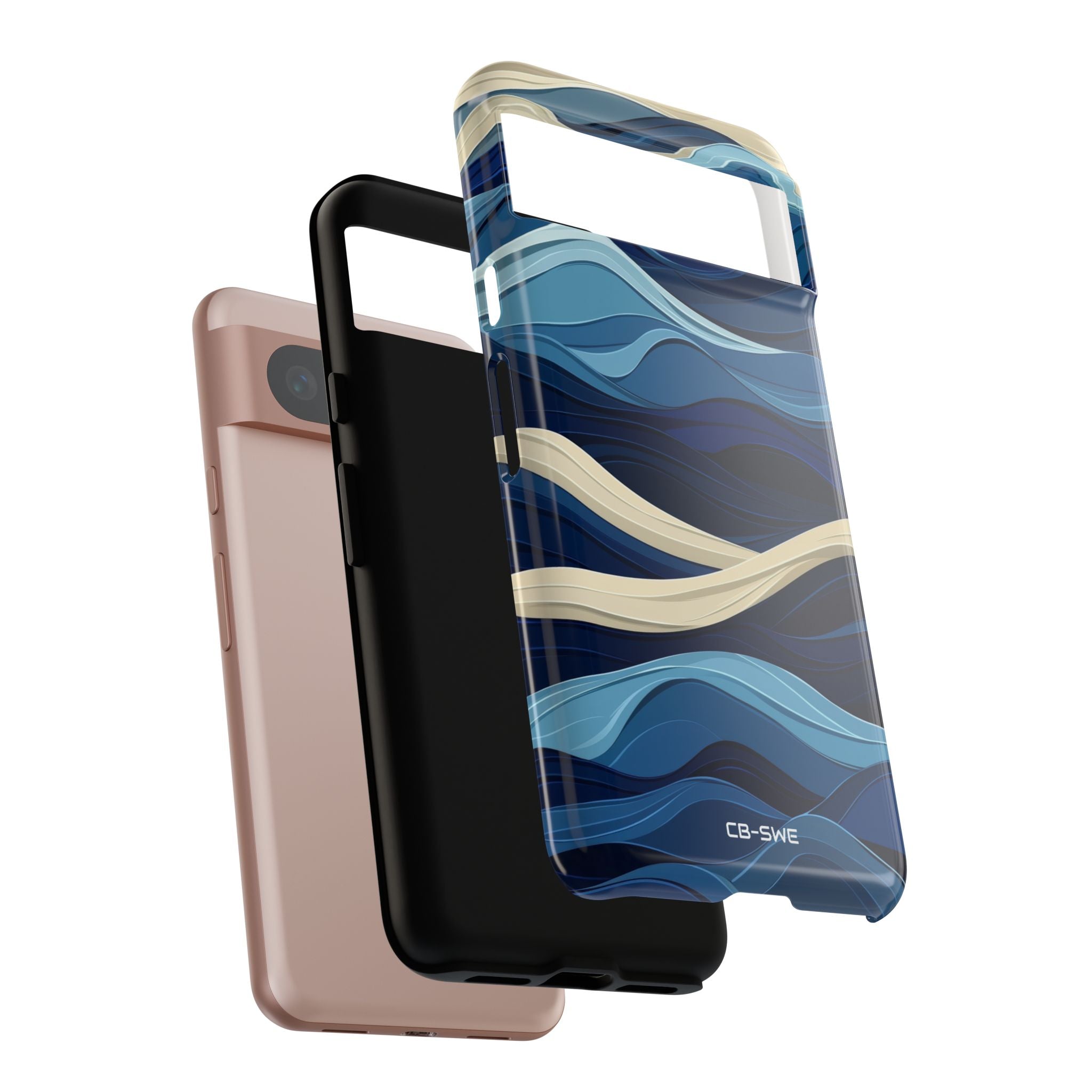 Waves Embrace Shore - Google Pixel Case