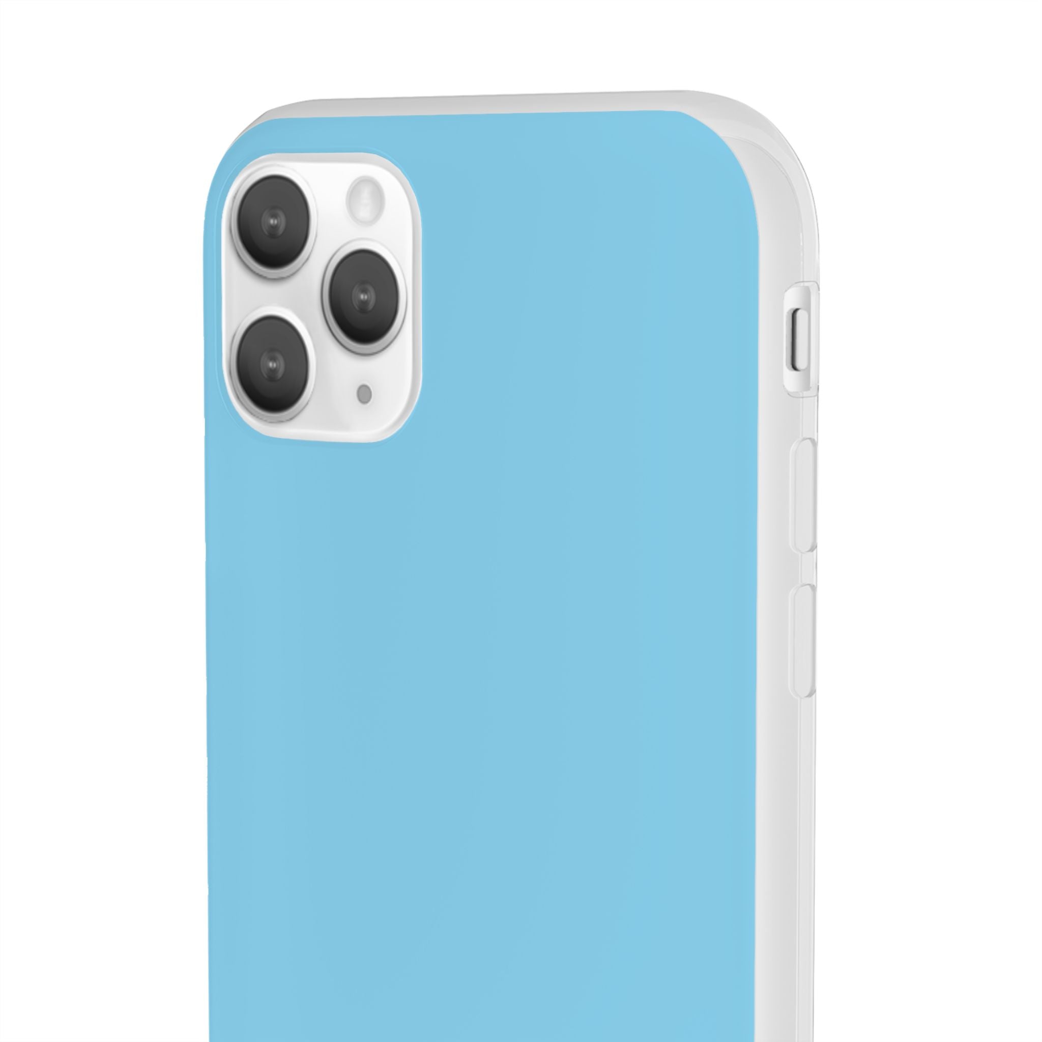 Himmelblaue iPhone-Hülle - Flexi