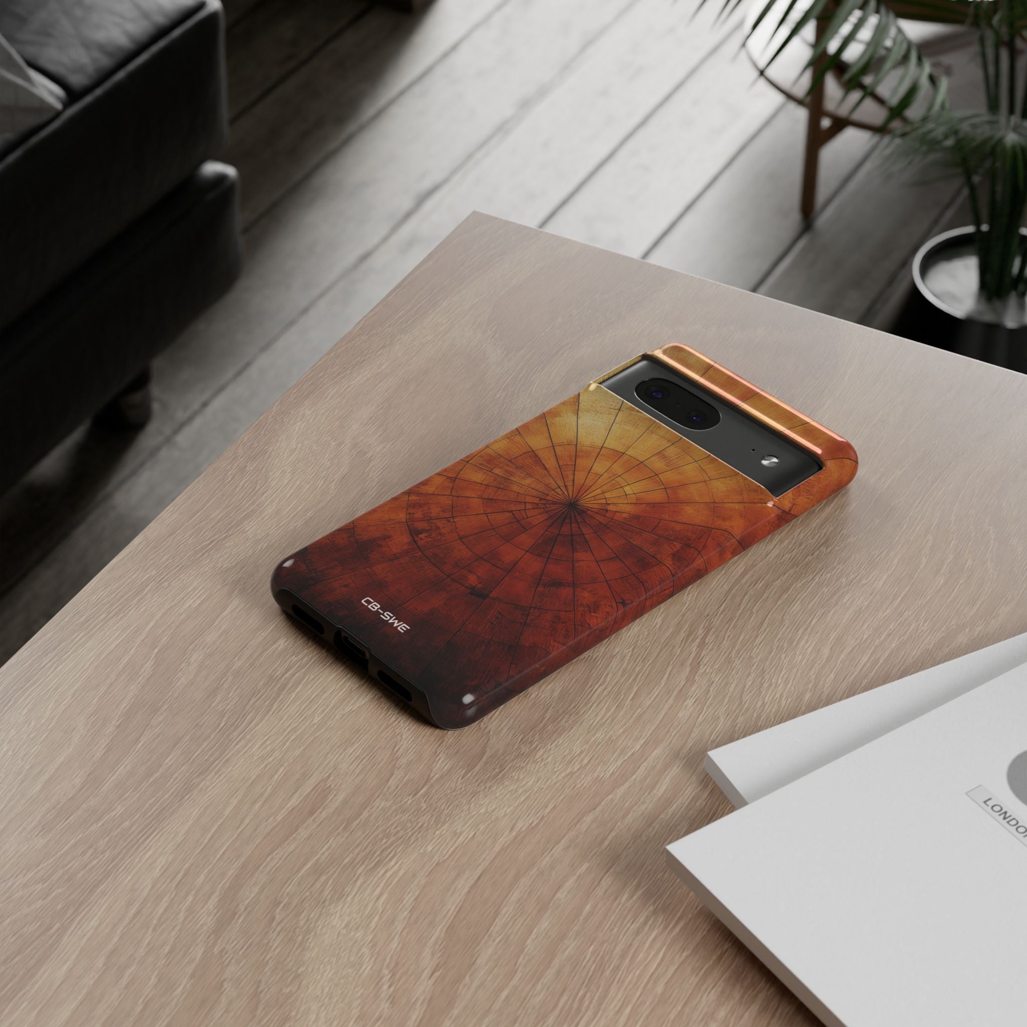 Warm Wood Swirls - Google Pixel Case