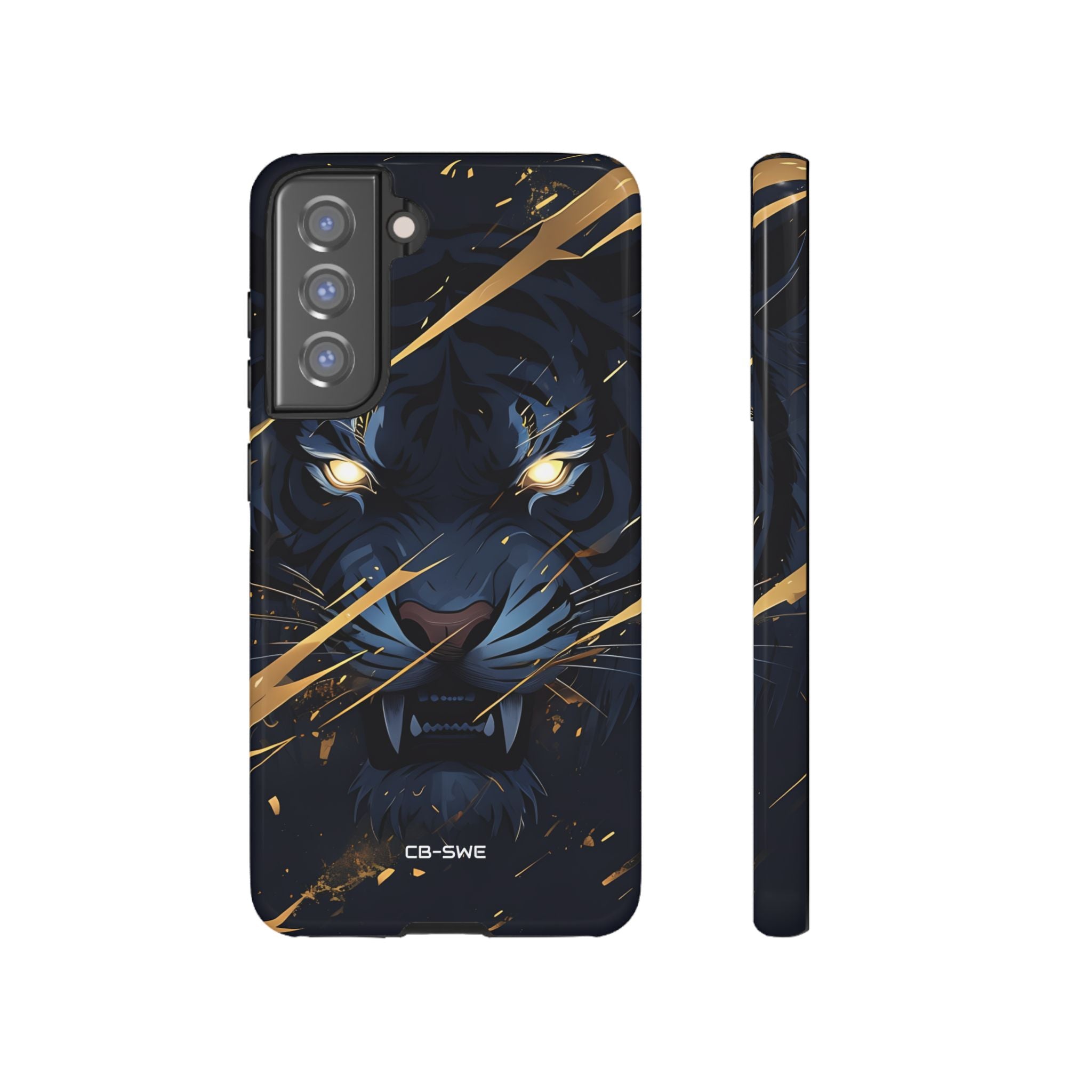 Tiger's Glowing Gaze - Samsung Case