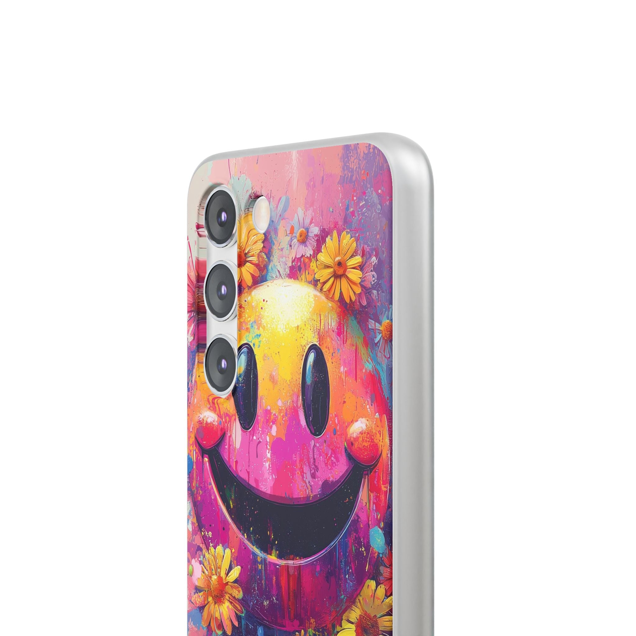 Smiley Bloom Samsung S23 Case - Soft