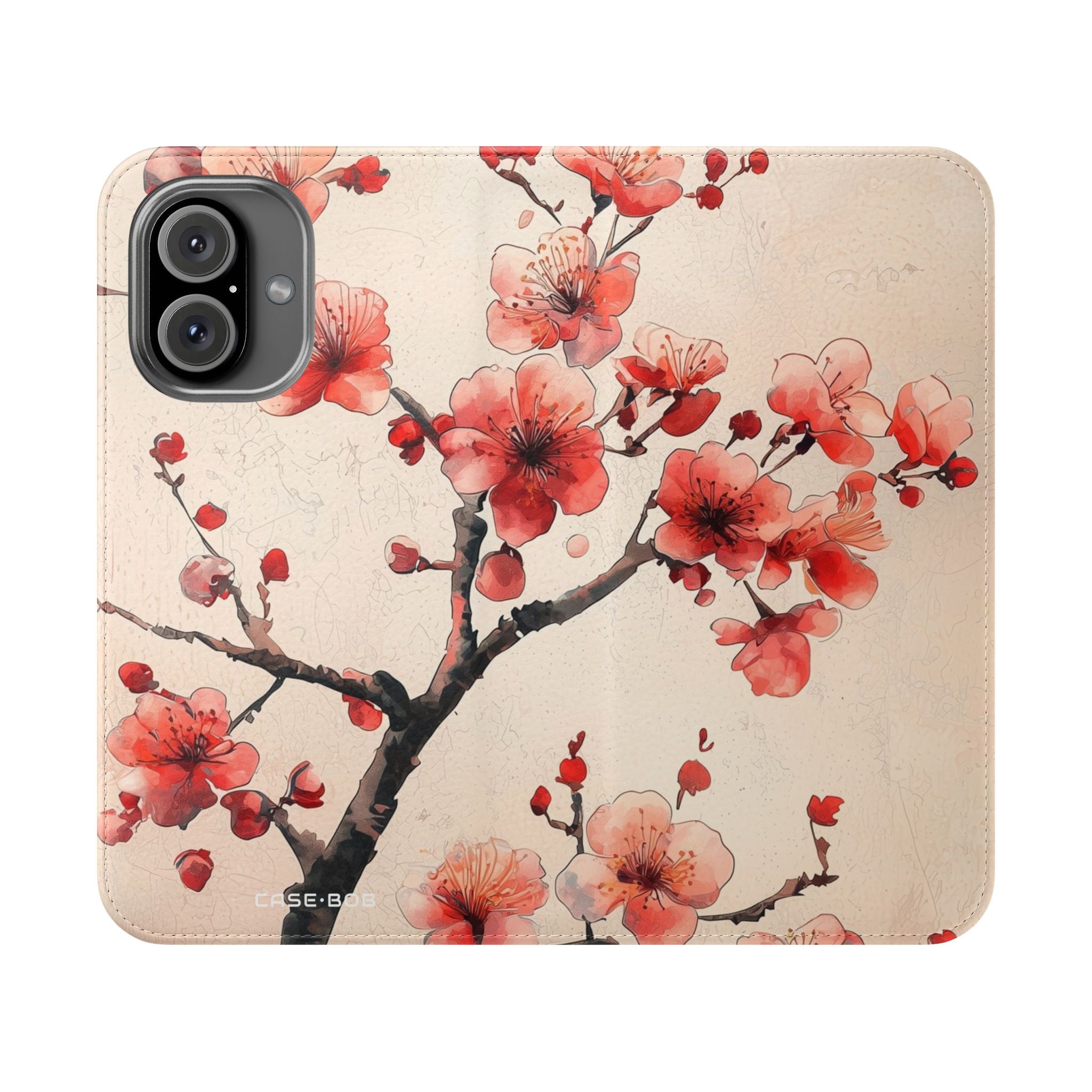 Cherry Blossom Breeze - iPhone 16 Case - Wallet