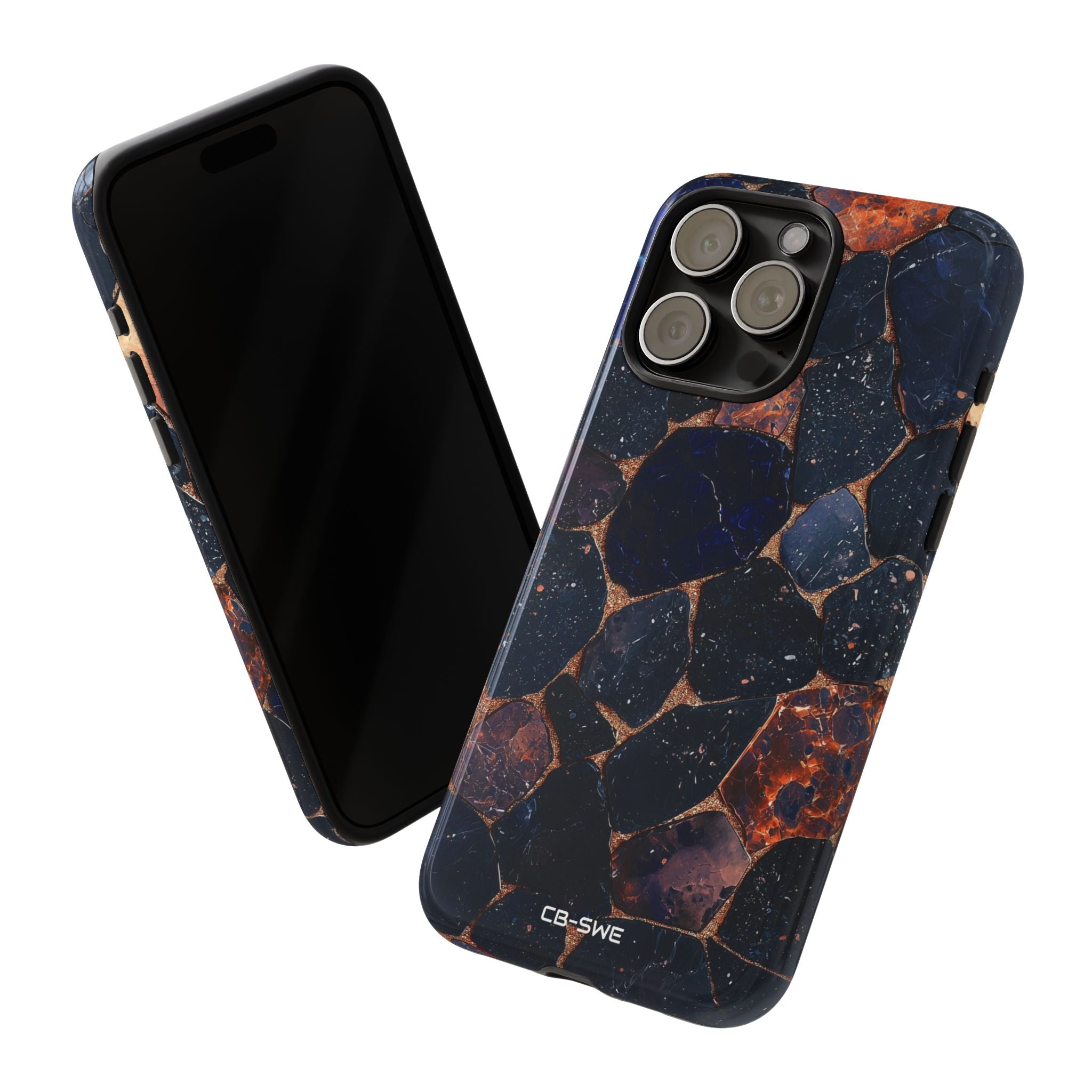 Shimmering Earth Fragments - iPhone Case