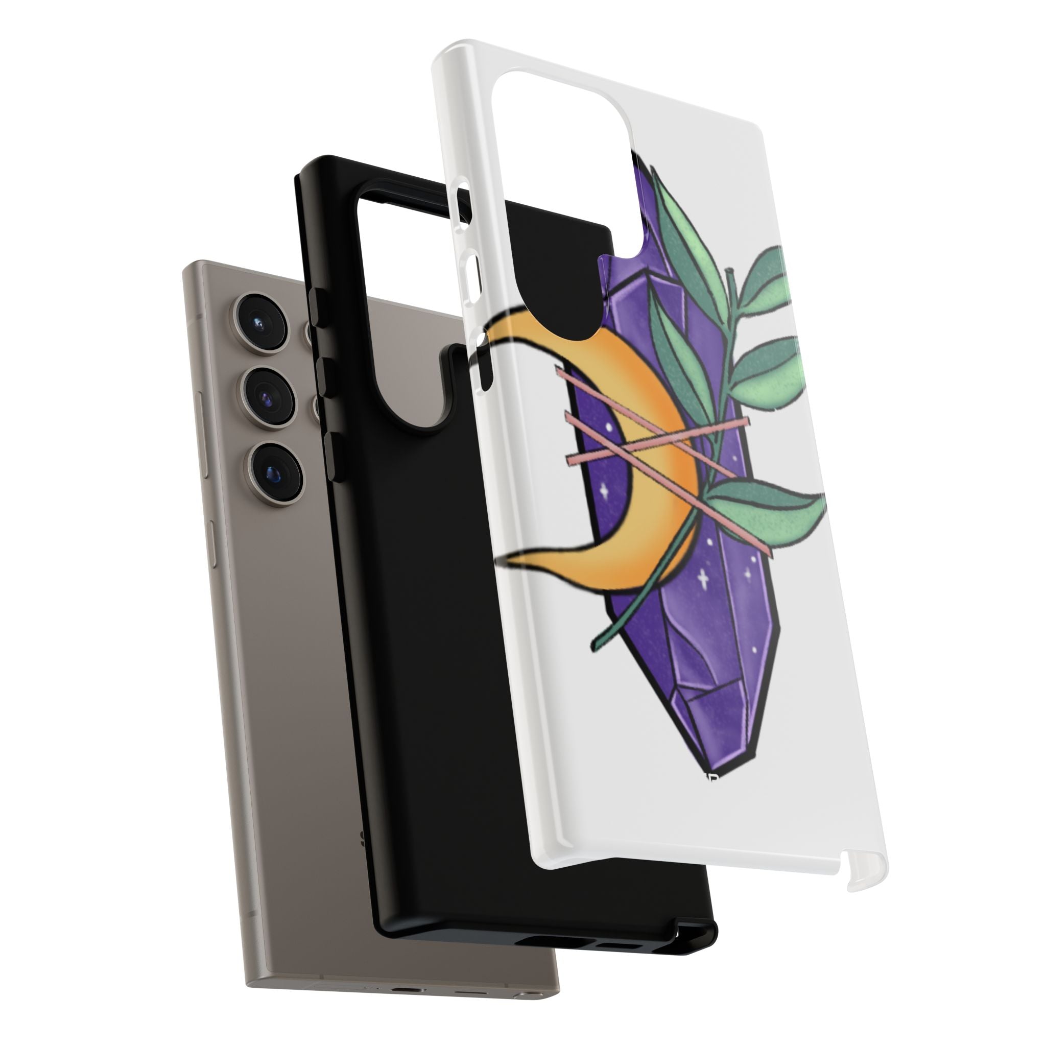 Mystical Moon Crystal - Samsung Case