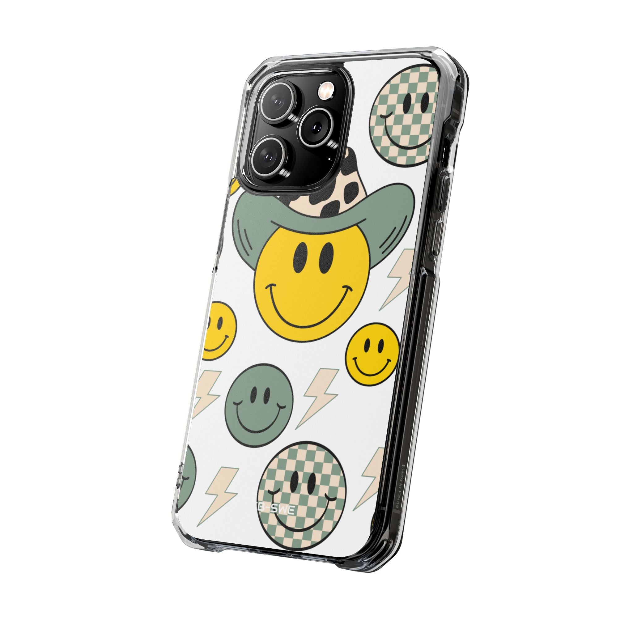 Pop Art Smiley Party iPhone Case - Impact