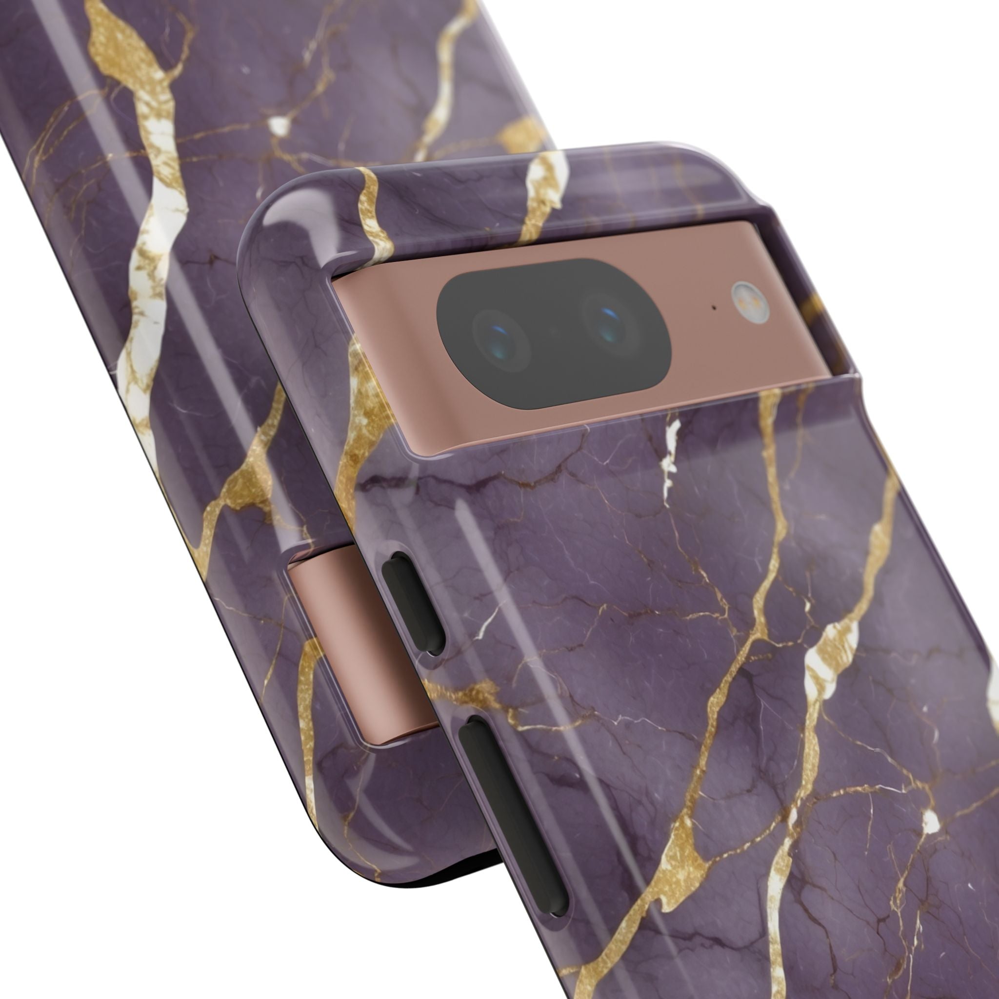 Golden Veins Flowing - Google Pixel Case