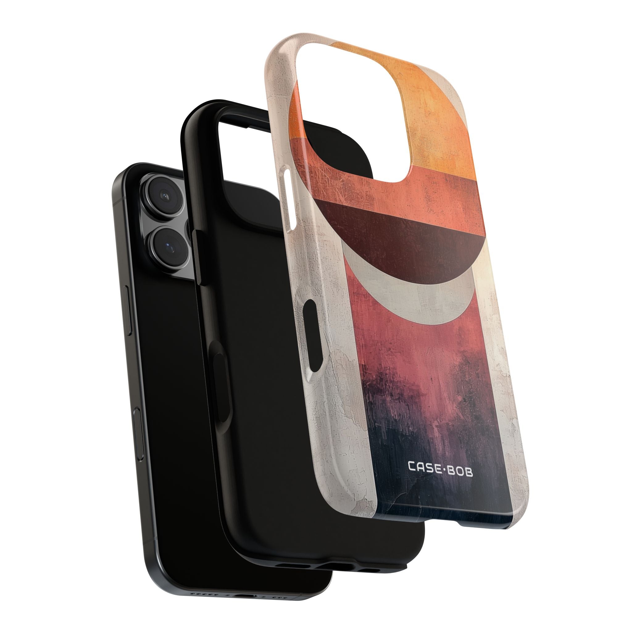 Bisected Horizon iPhone 16 Pro Case - Tough