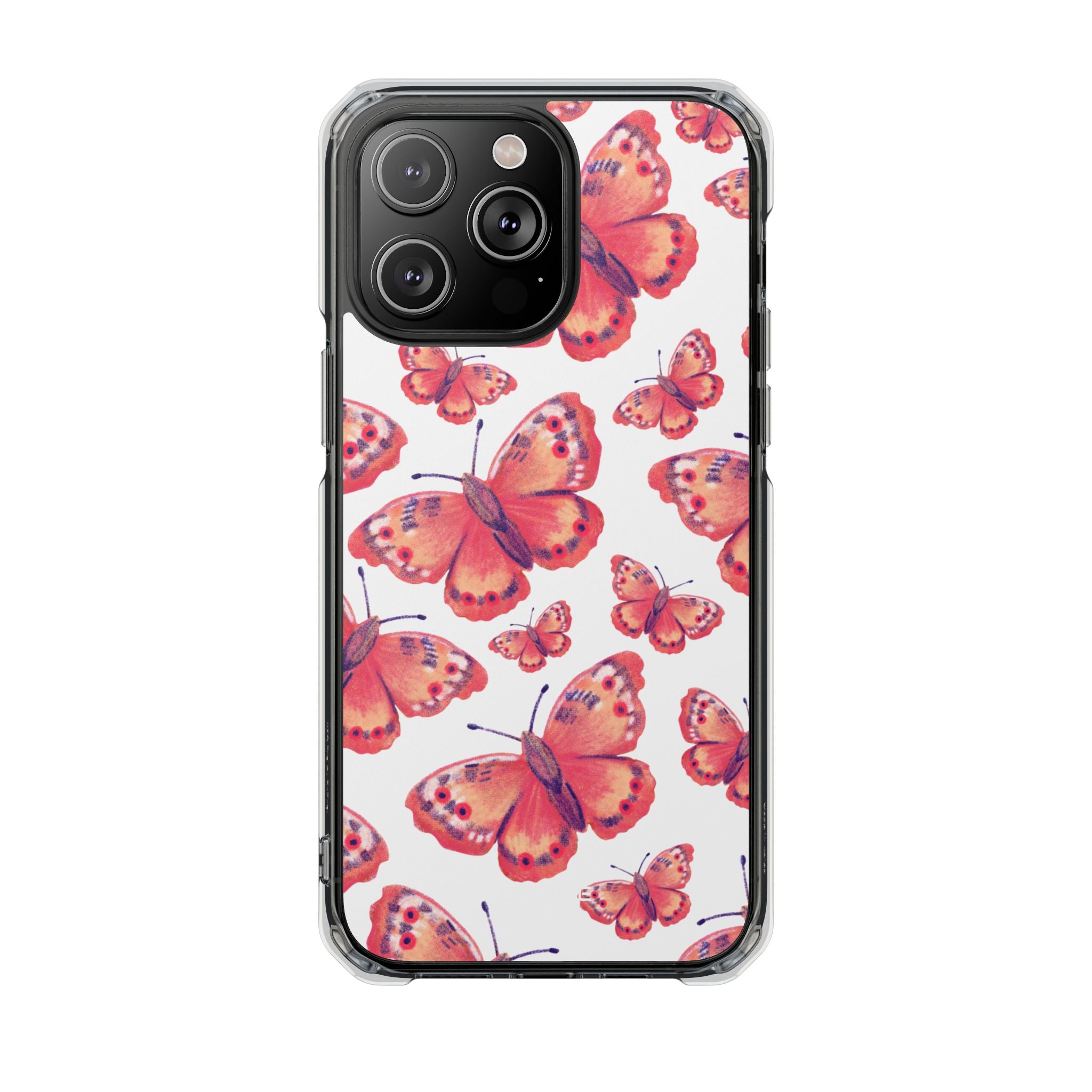 Vibrant Butterfly Dance iPhone Case - Impact