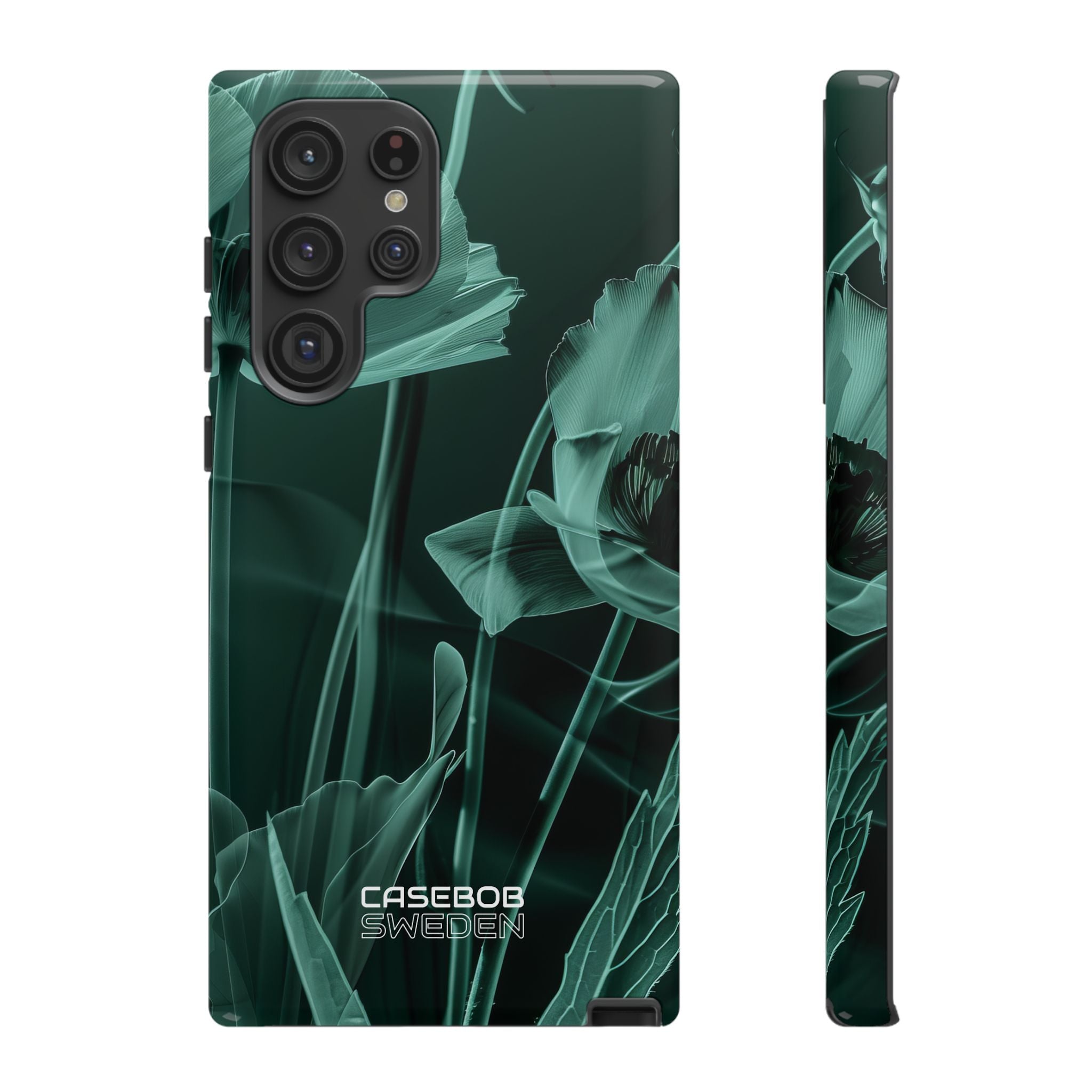 Teal Bloom Radiance Samsung S22 - Tough