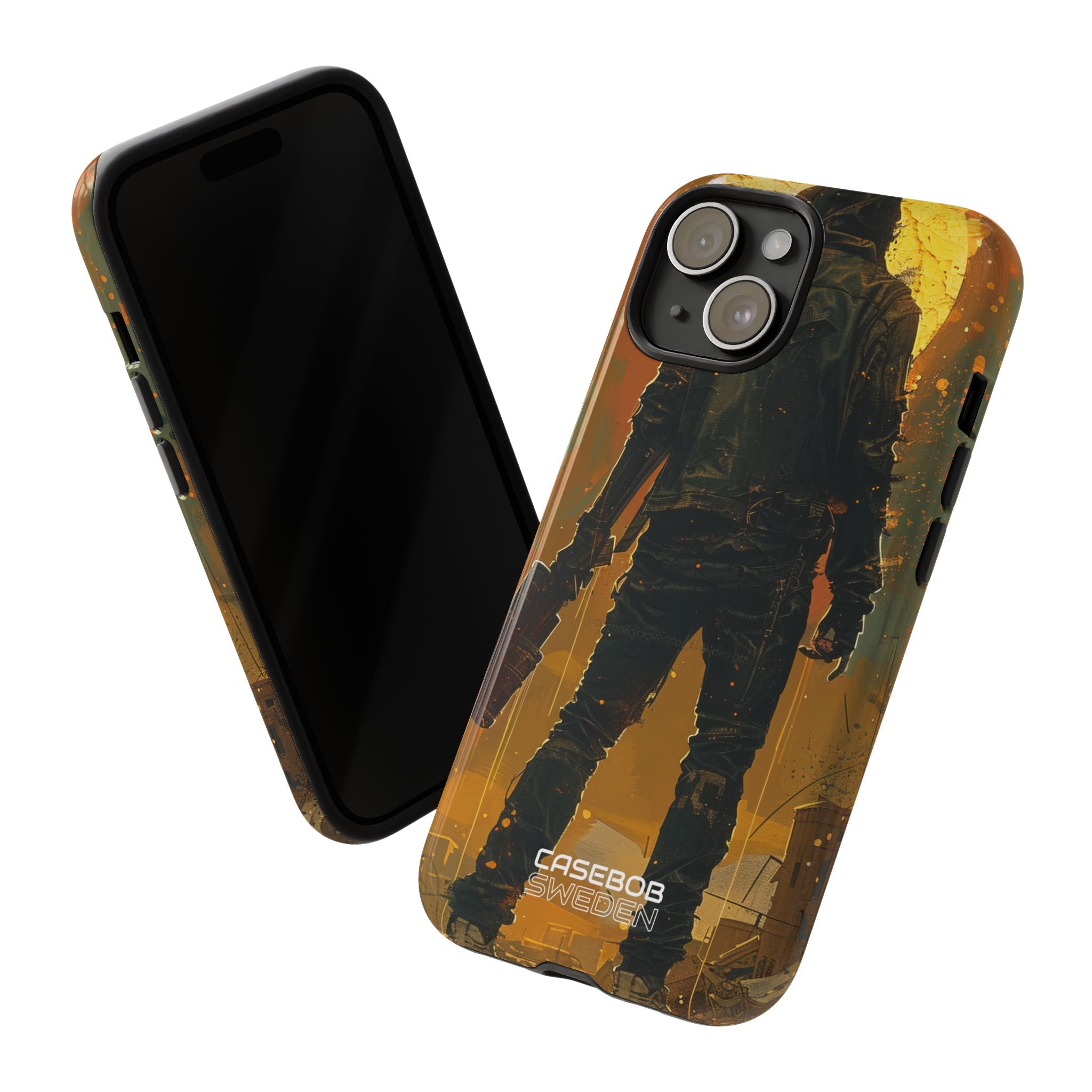 Crimson Fallout Horizon iPhone 15 - Tough