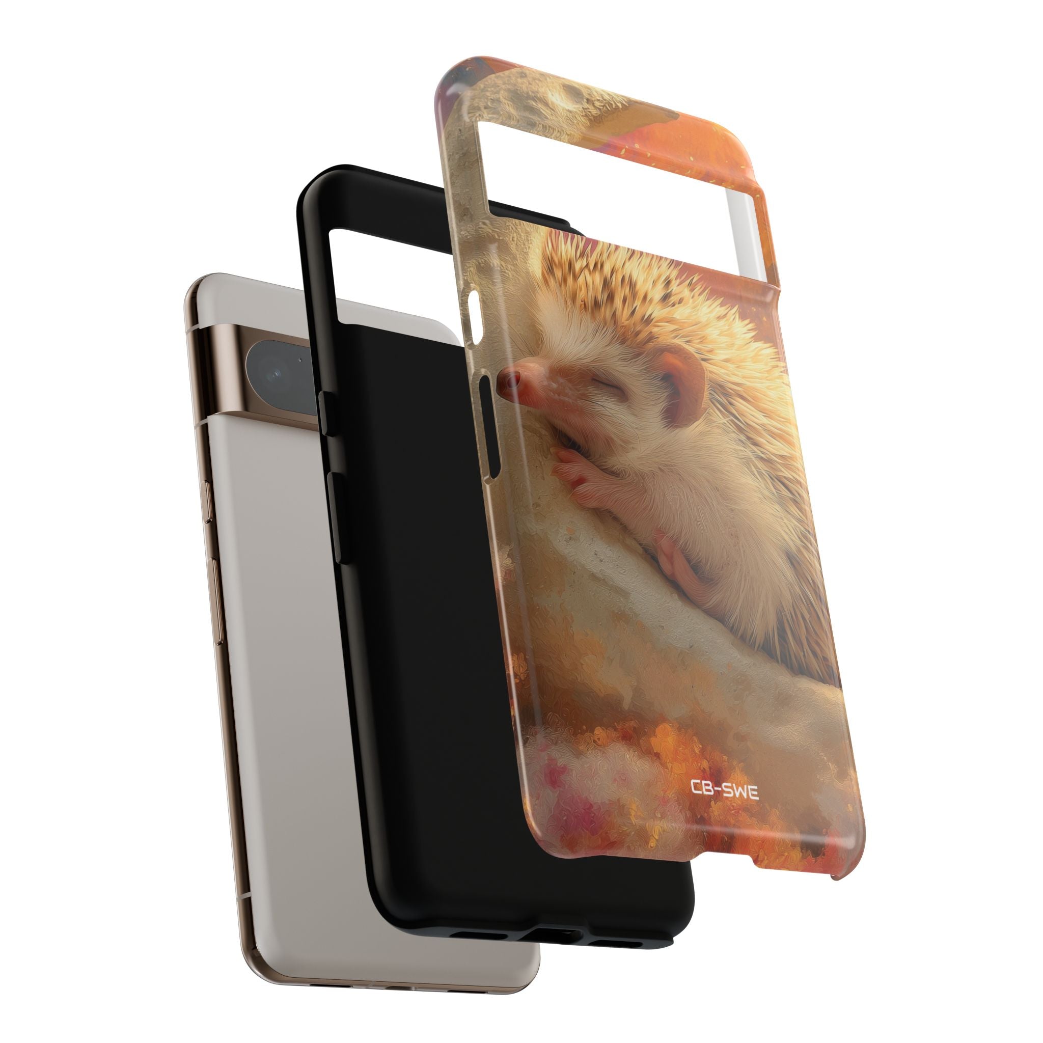 Hedgehog Rests Dreaming - Google Pixel Case