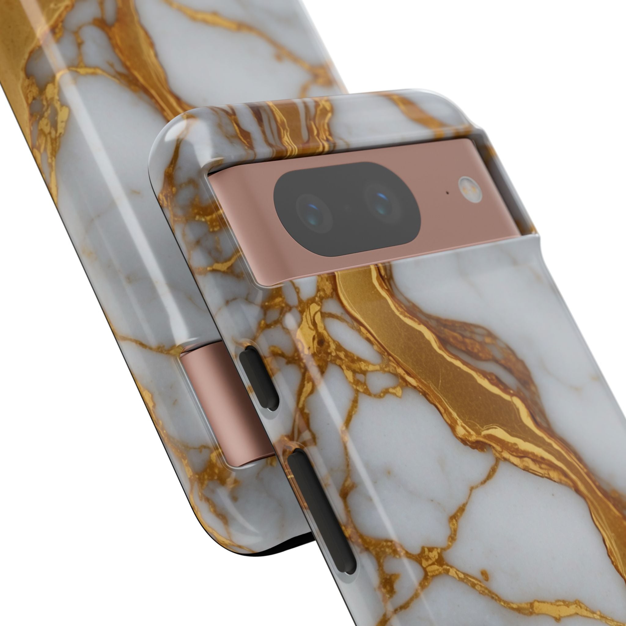 Golden Veins Flow - Google Pixel Case