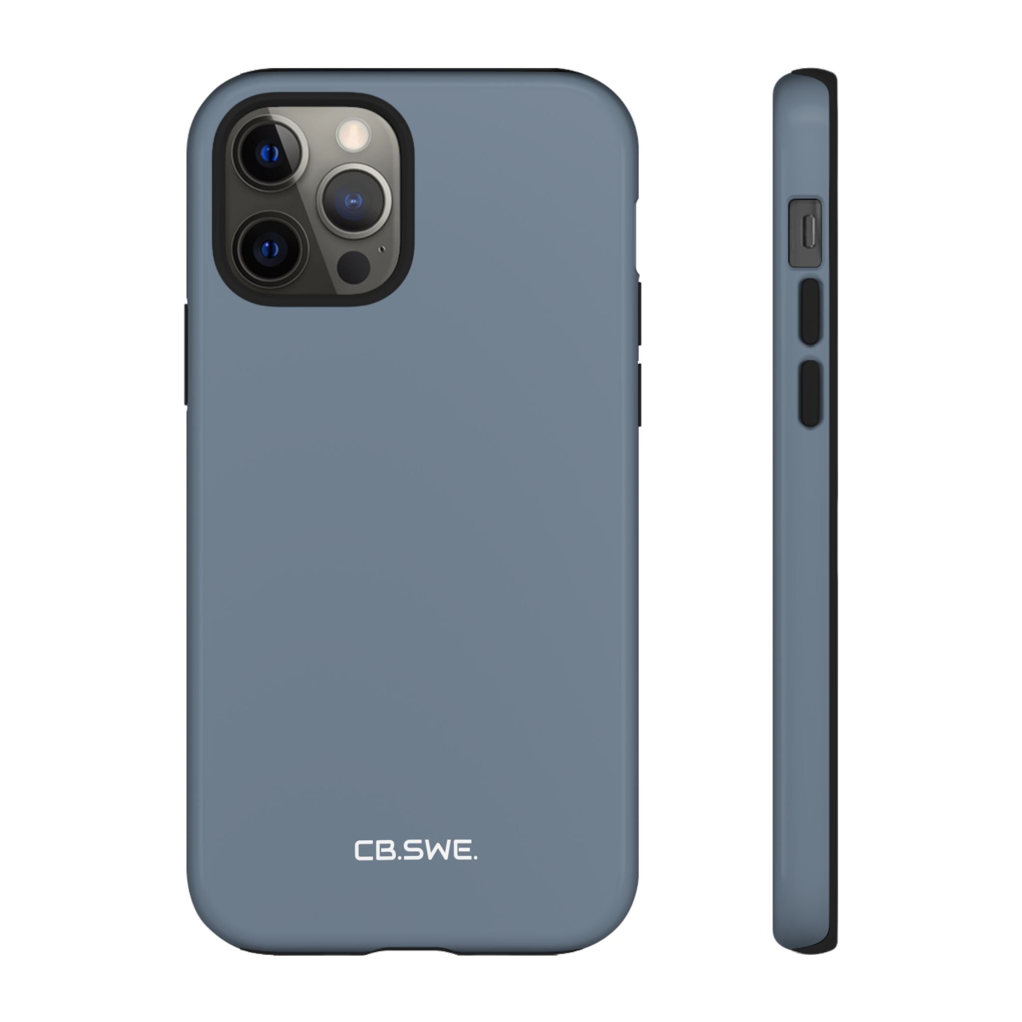 Slate Gray iPhone Case - Tough