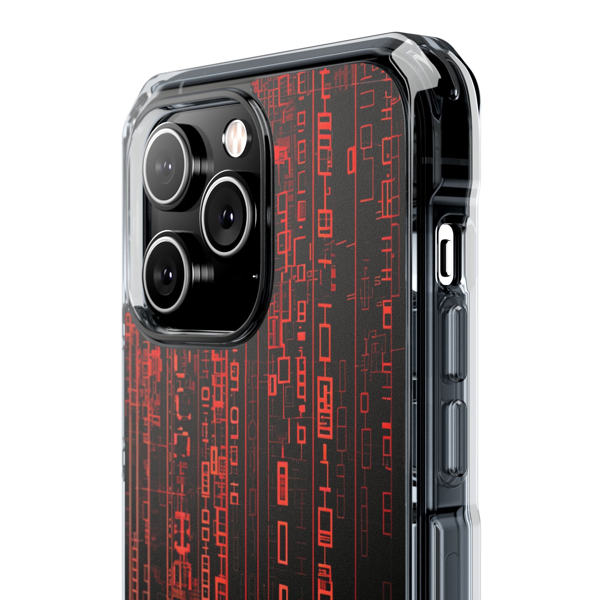 Neon Circuit Dreams iPhone 14 - Impact Clear+