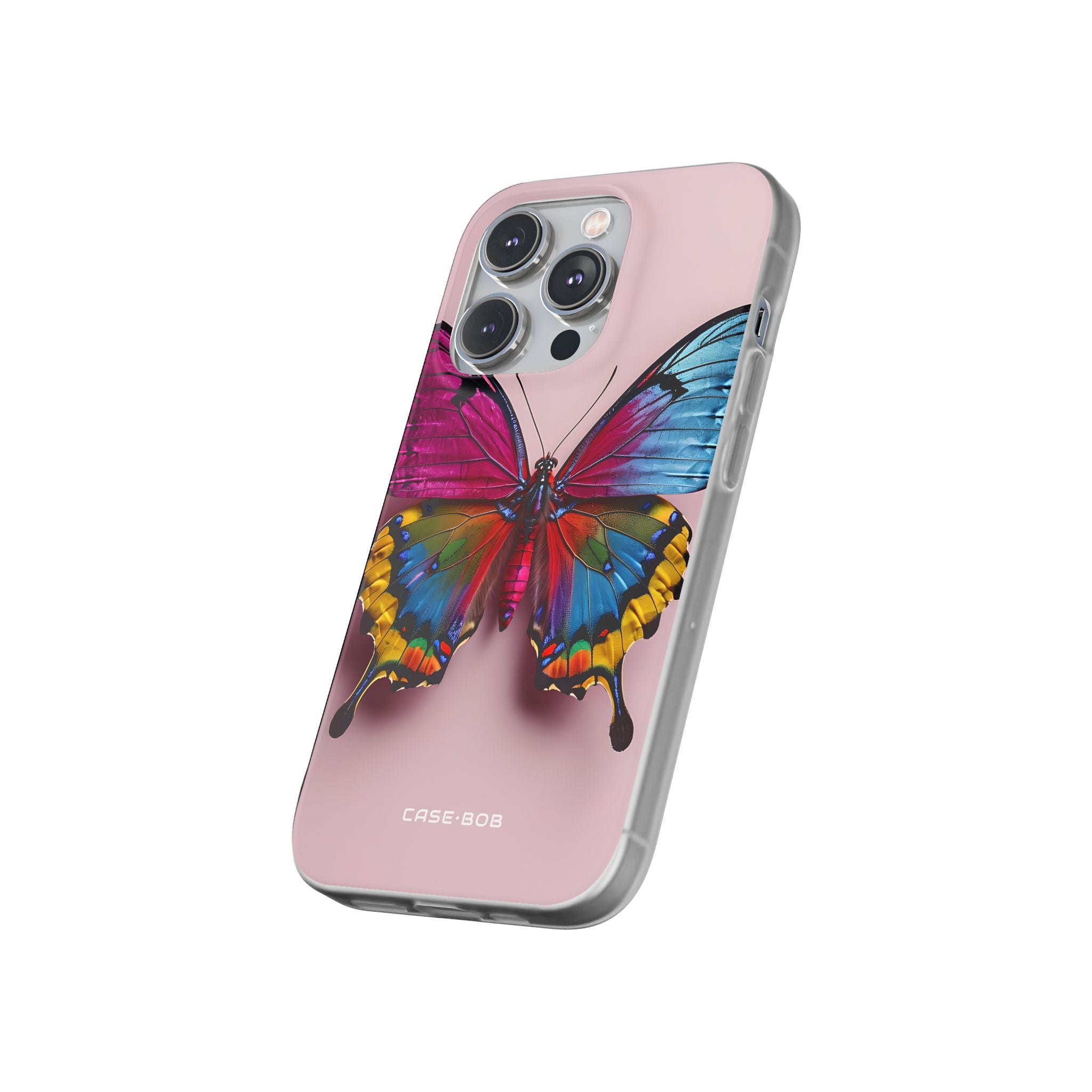 Vivid Butterfly iPhone 14 Pro Case - Soft