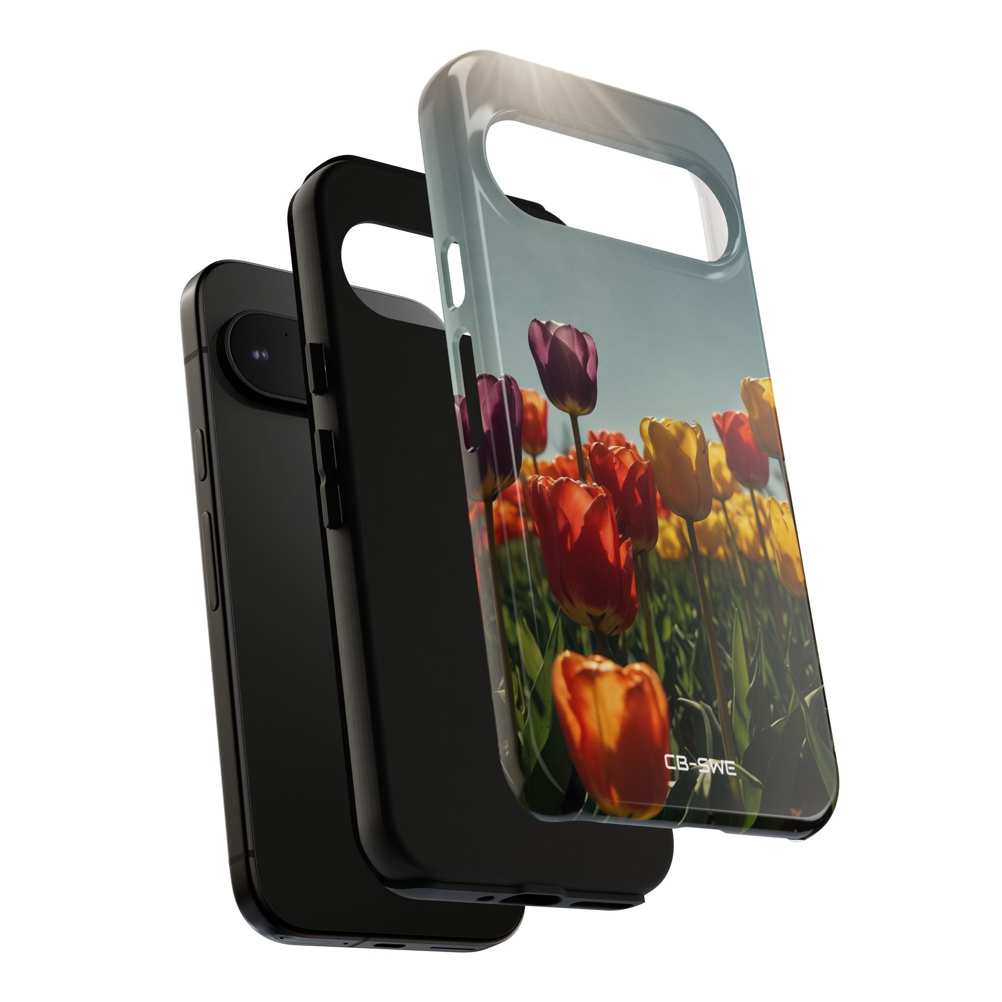 Tulips Embrace Sunlight - Google Pixel Case