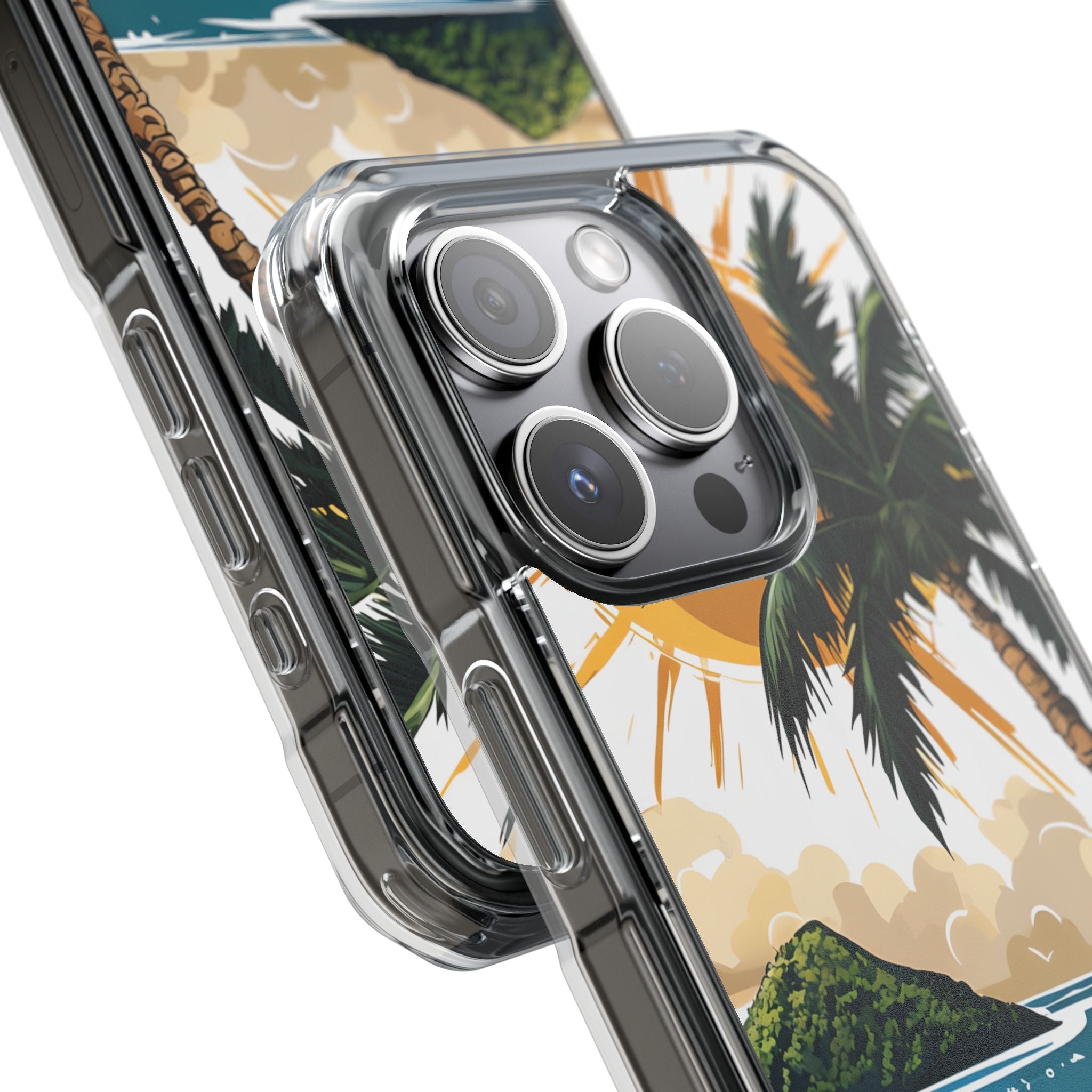 Sunny Tropical Escape iPhone Case - Impact