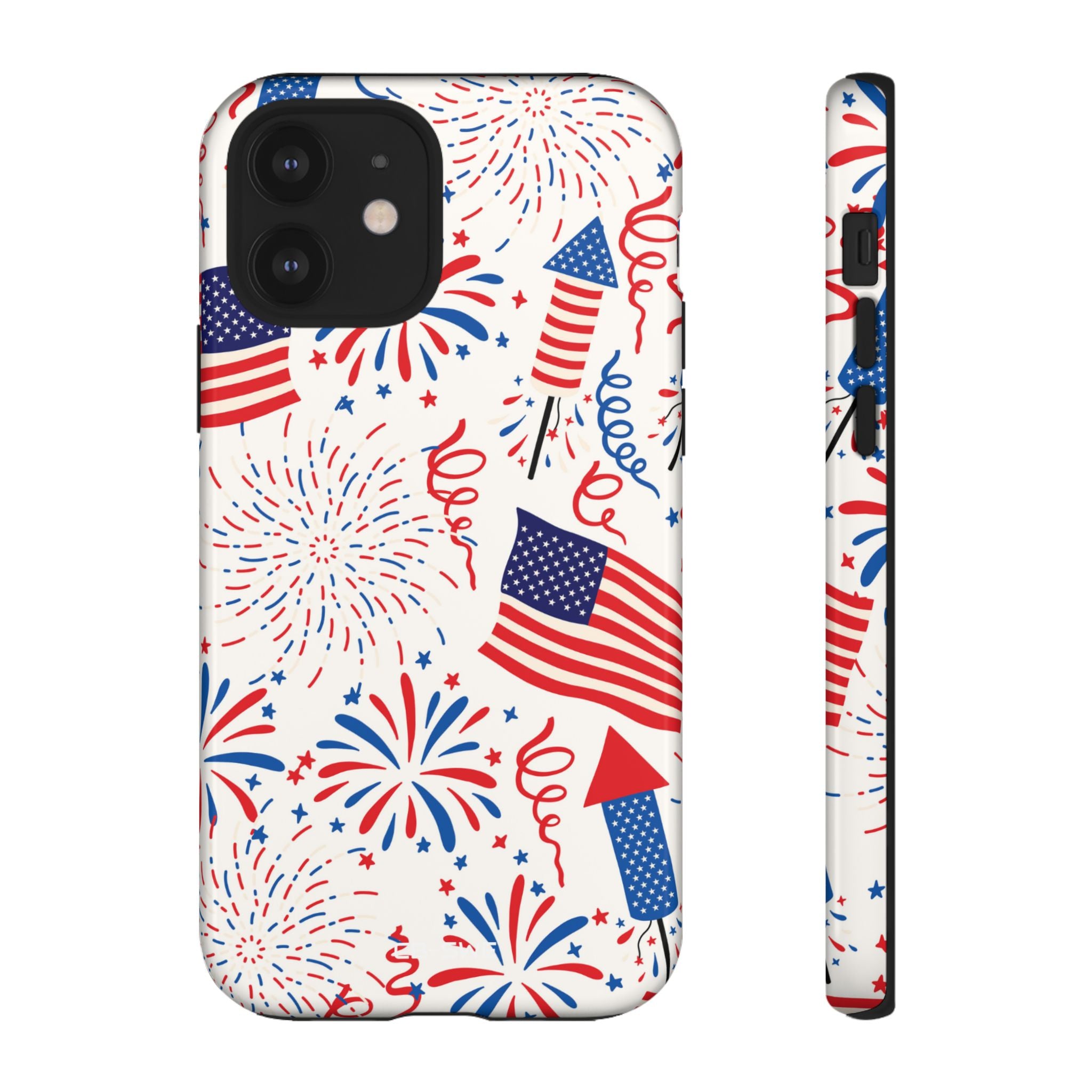 Fireworks Burst Bright - iPhone Case