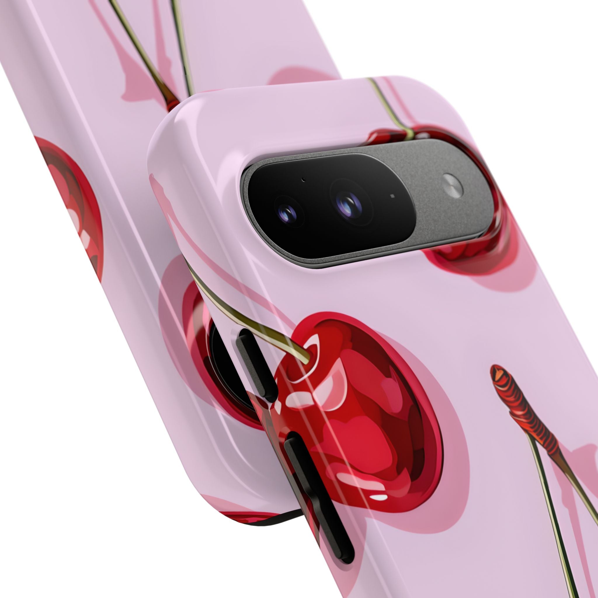 Glossy Cherry Burst Google Pixel 9 Case - Tough