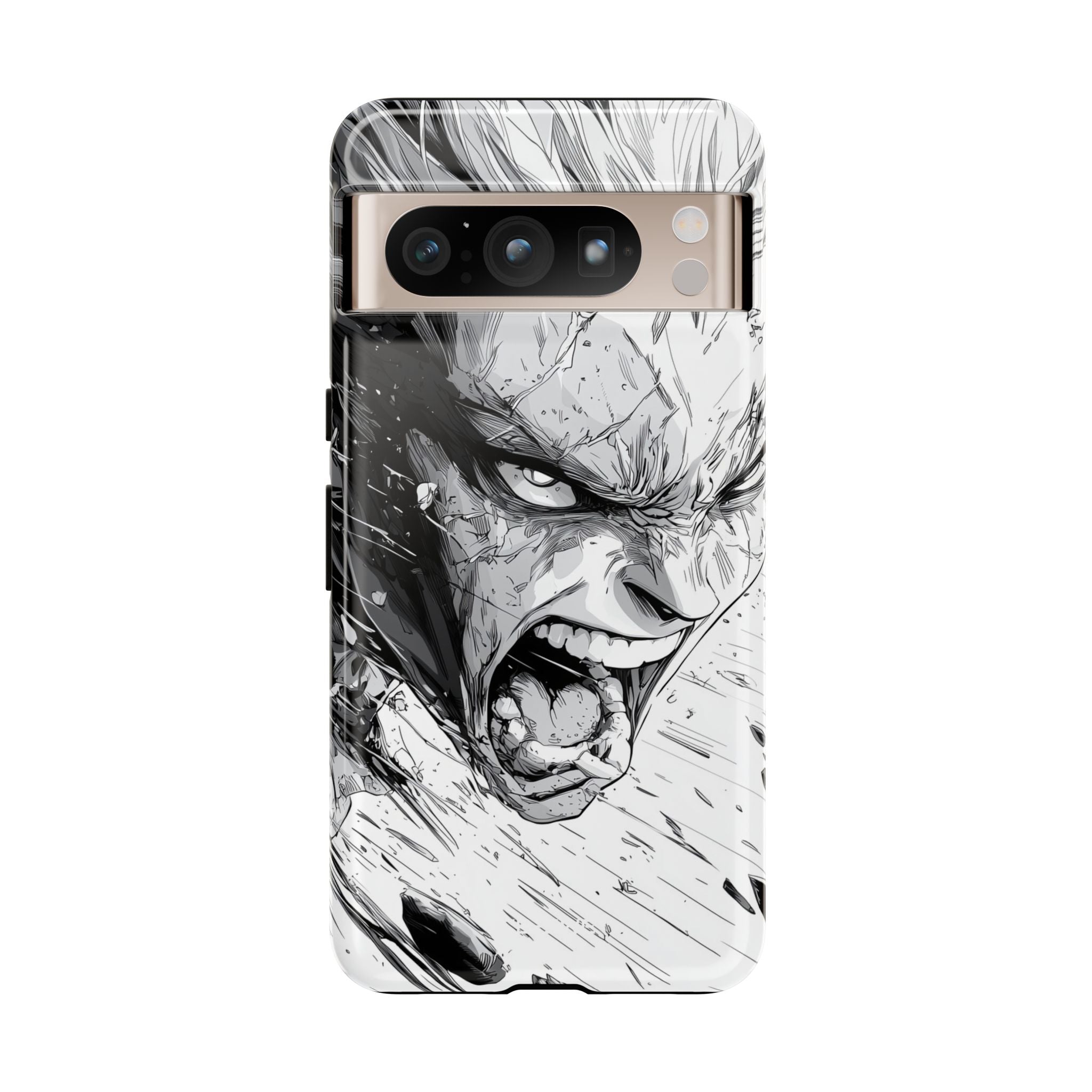 Fierce Emotion Erupts - Google Pixel Case