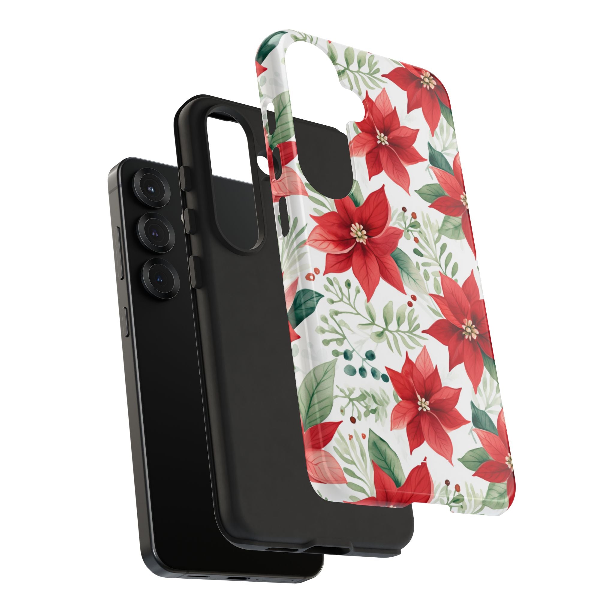 Poinsettias Bloom Bright - Samsung Case