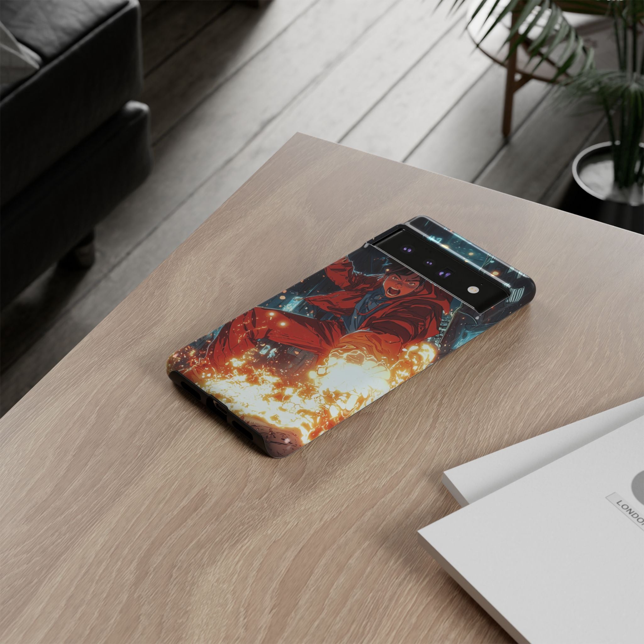 Flames Ignite Action - Google Pixel Case