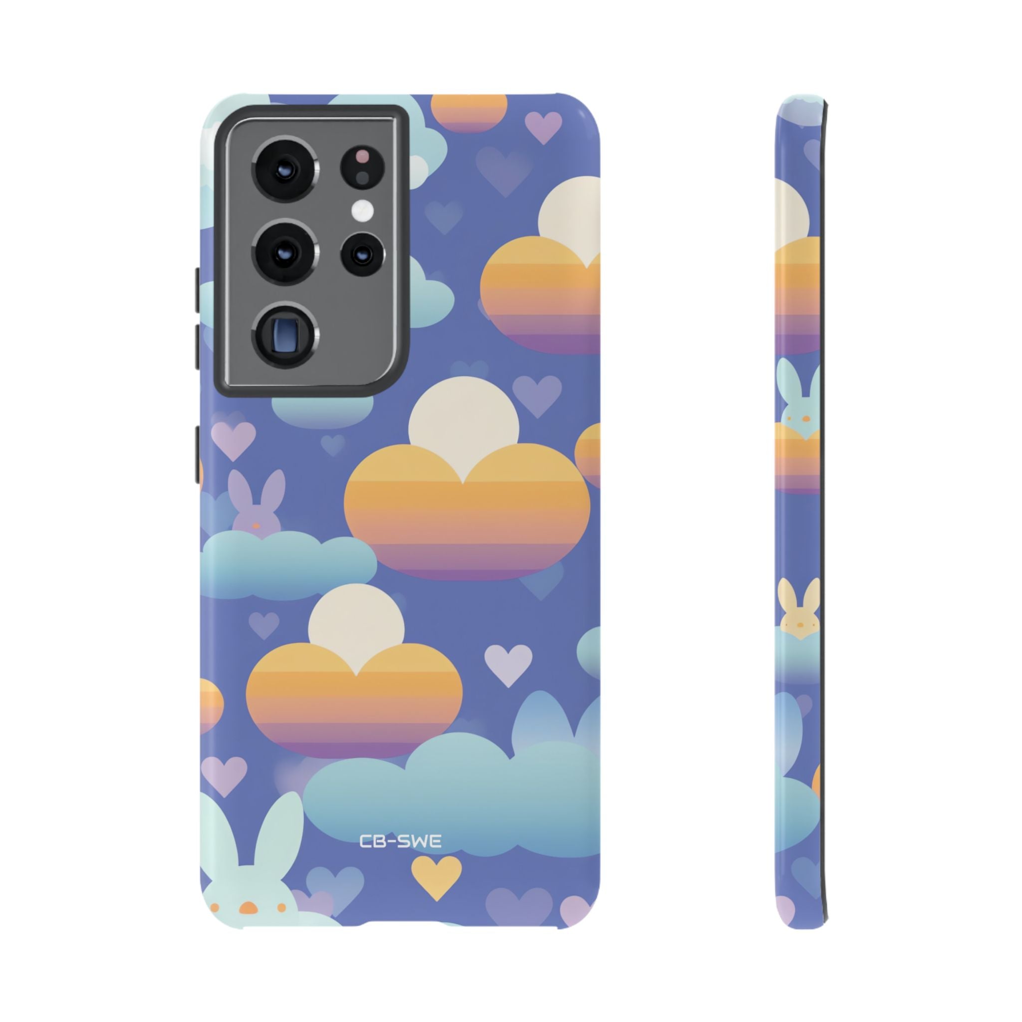 Bunnies Dance Among Clouds - Samsung Case