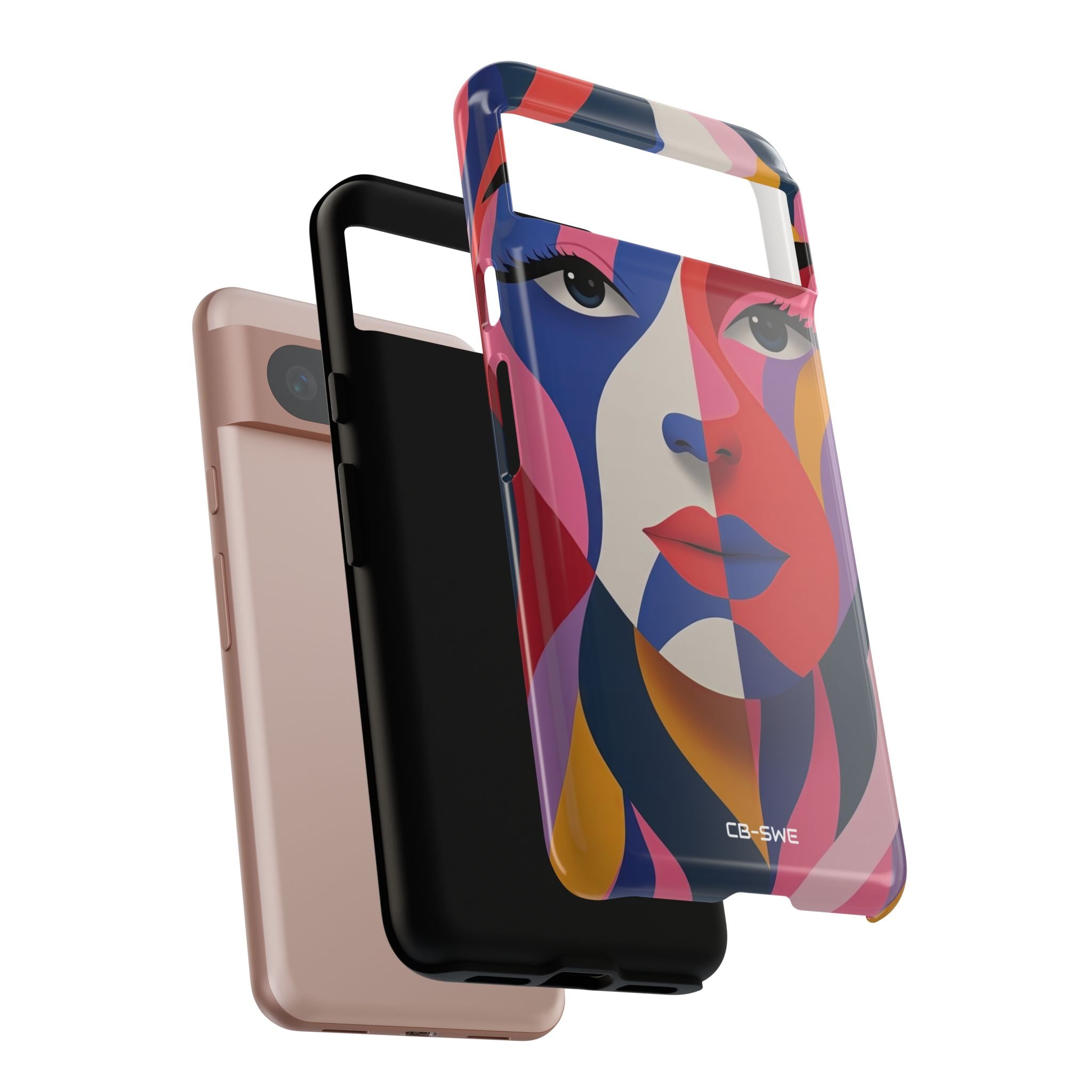 Color Swirls Embrace - Google Pixel Case