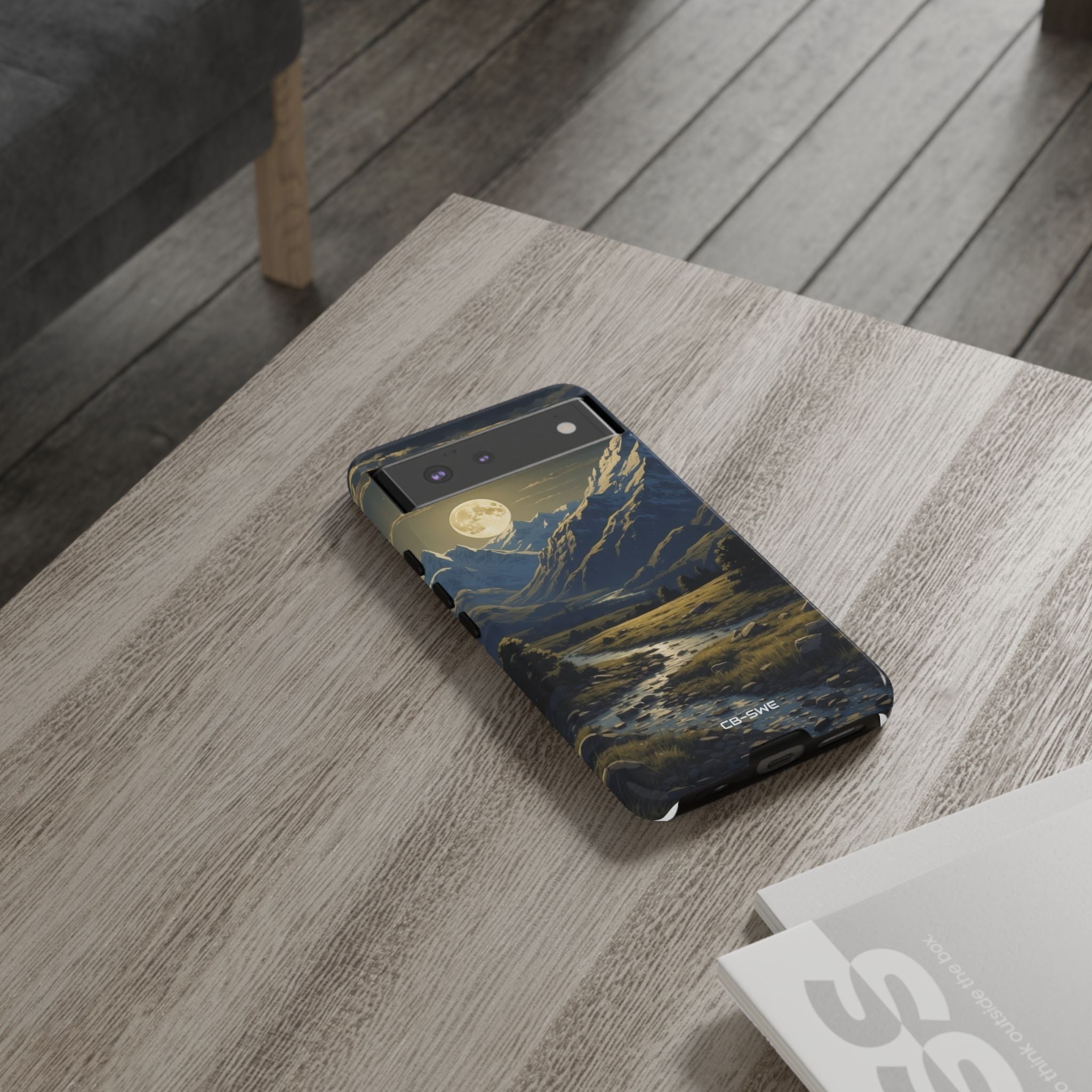 Moonlight Guides River - Google Pixel Case