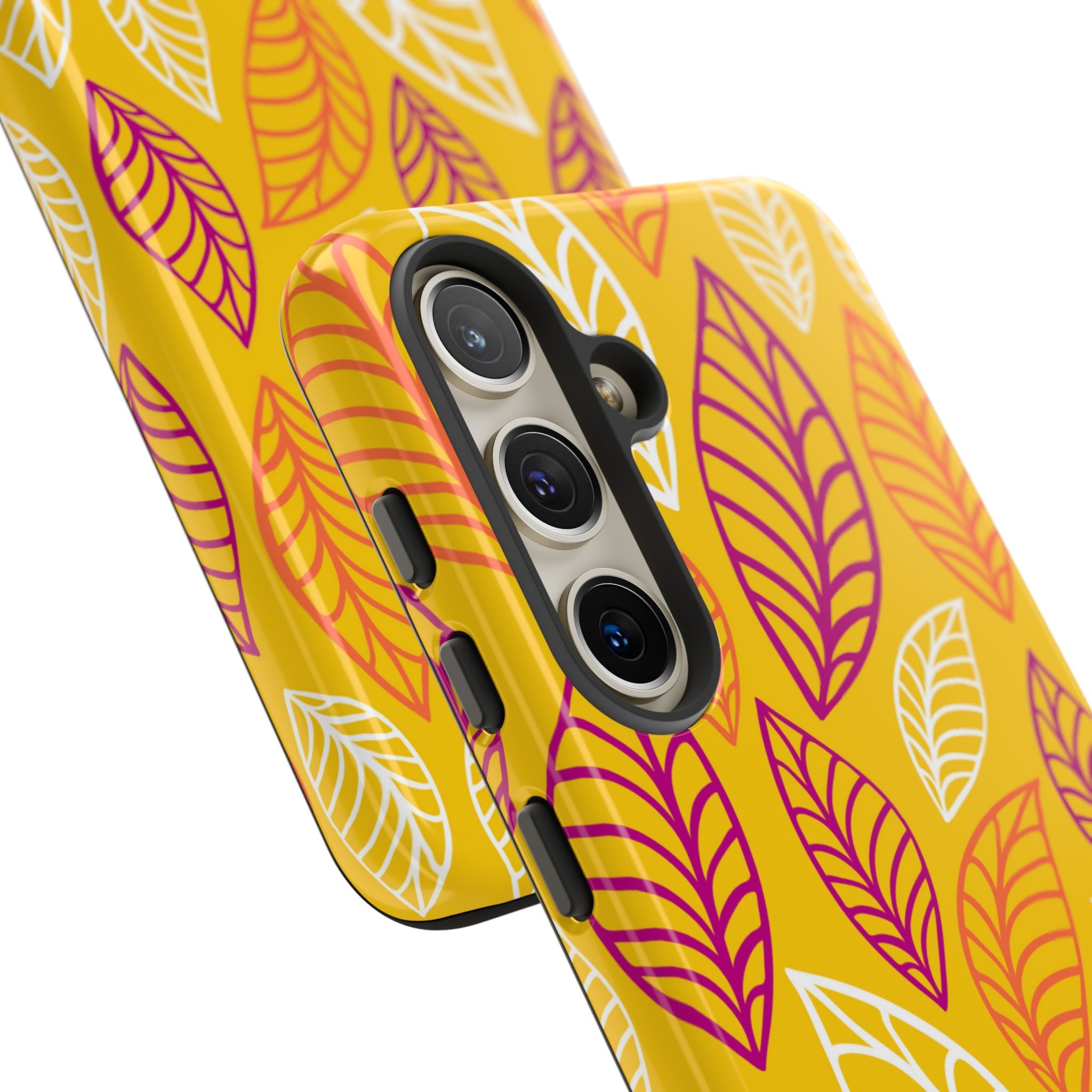 Vibrant Leaf Symphony - Samsung Case