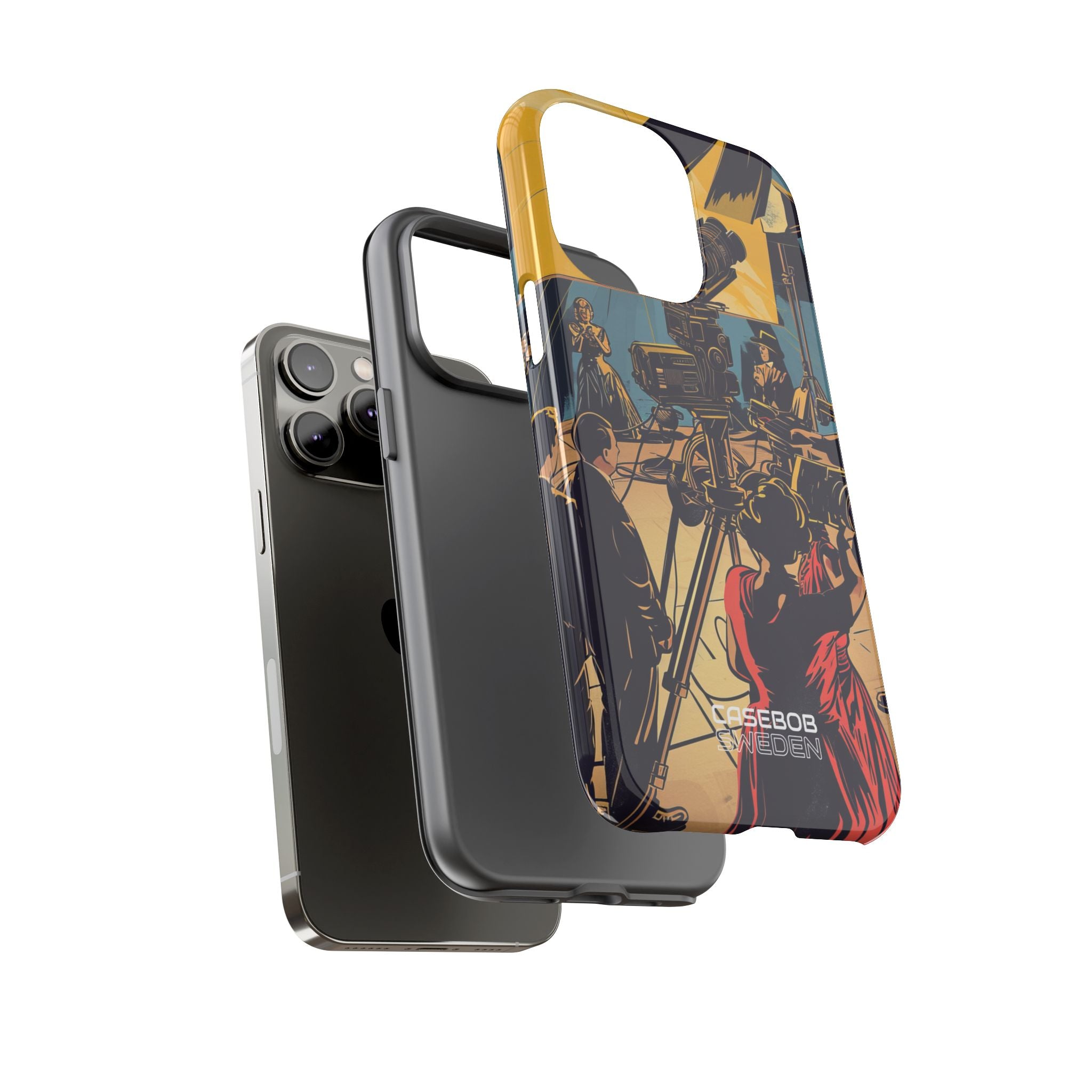 Set cinematografico vintage iPhone 14 - Tough