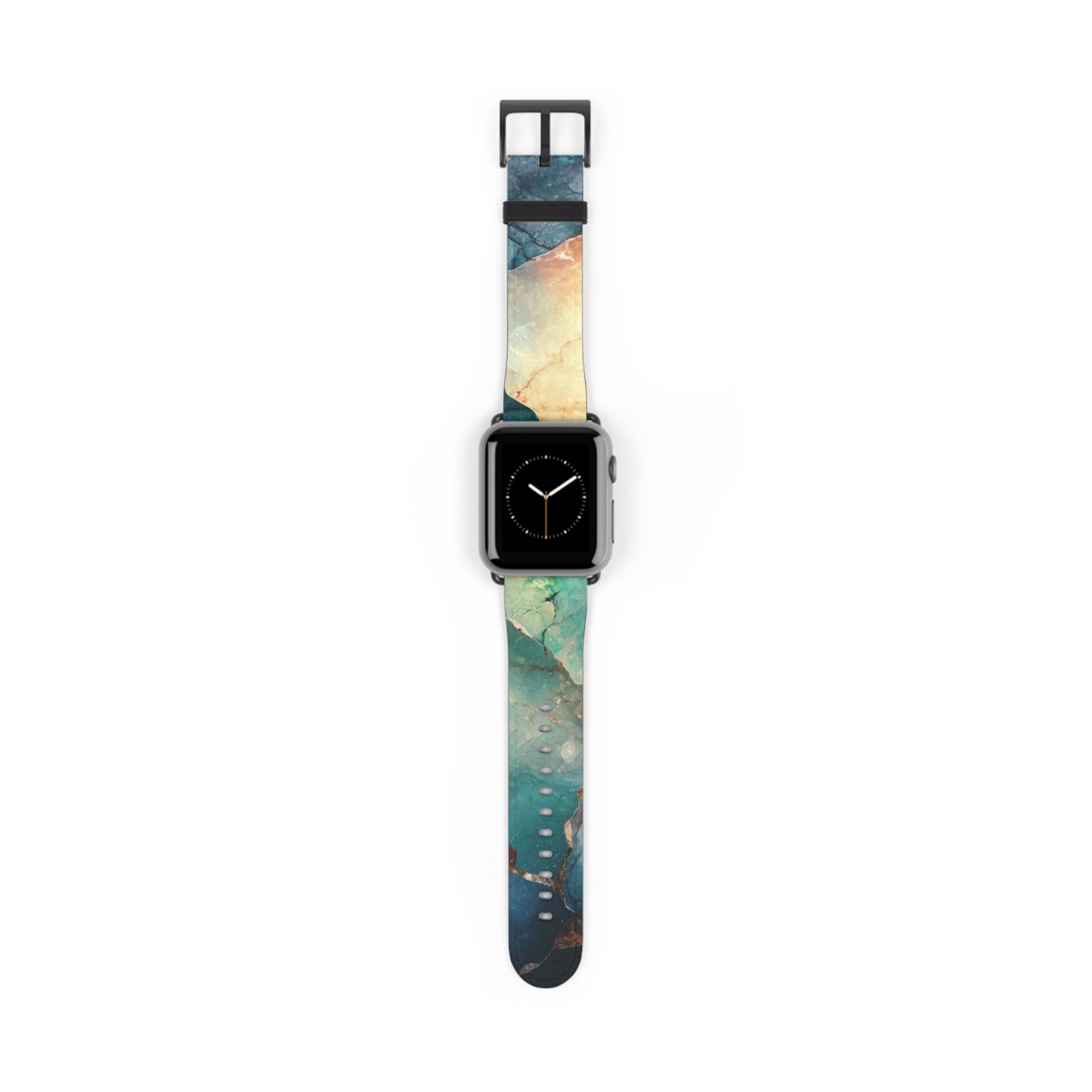 Fractured Gemstone Teal - Watch Band