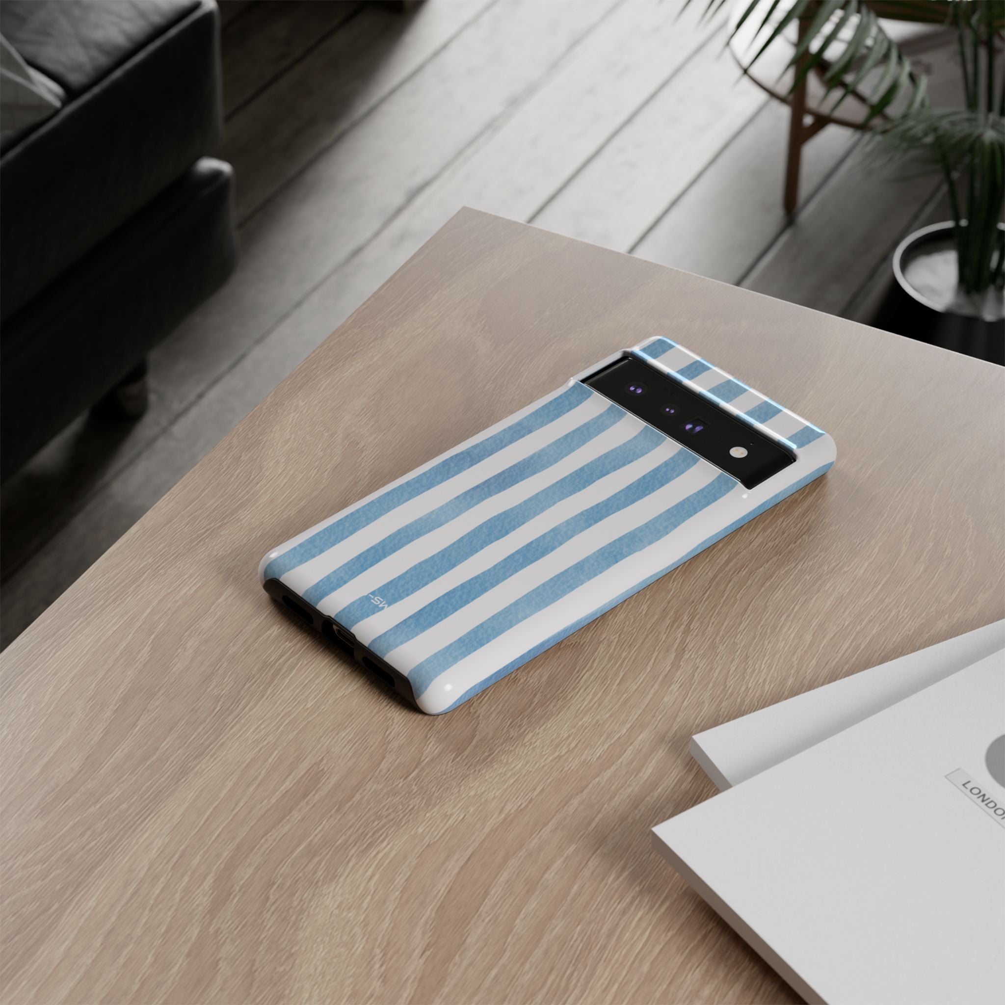 Soft Blue Watercolors - Google Pixel Case