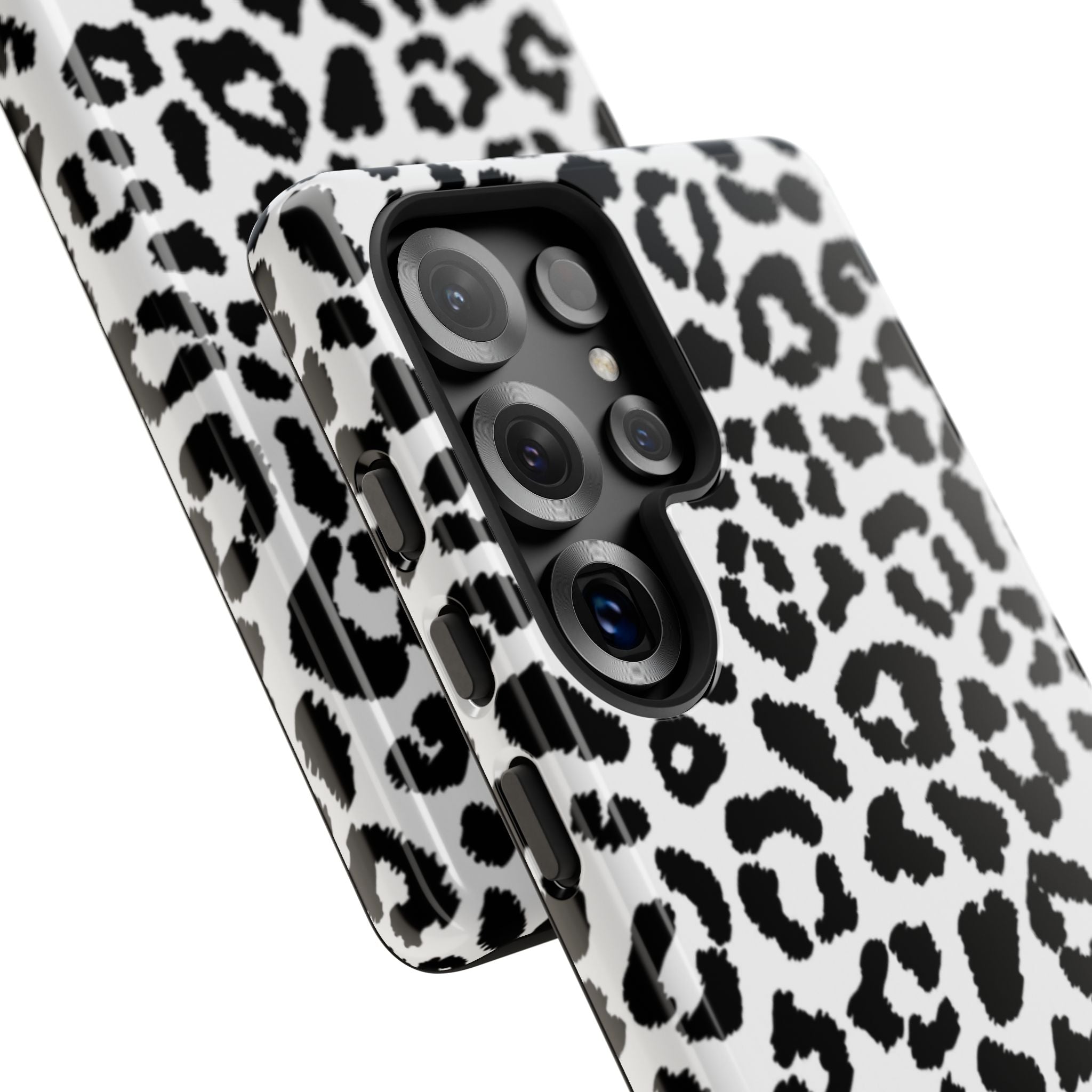 Monochrome Leopard Essence - Samsung Case