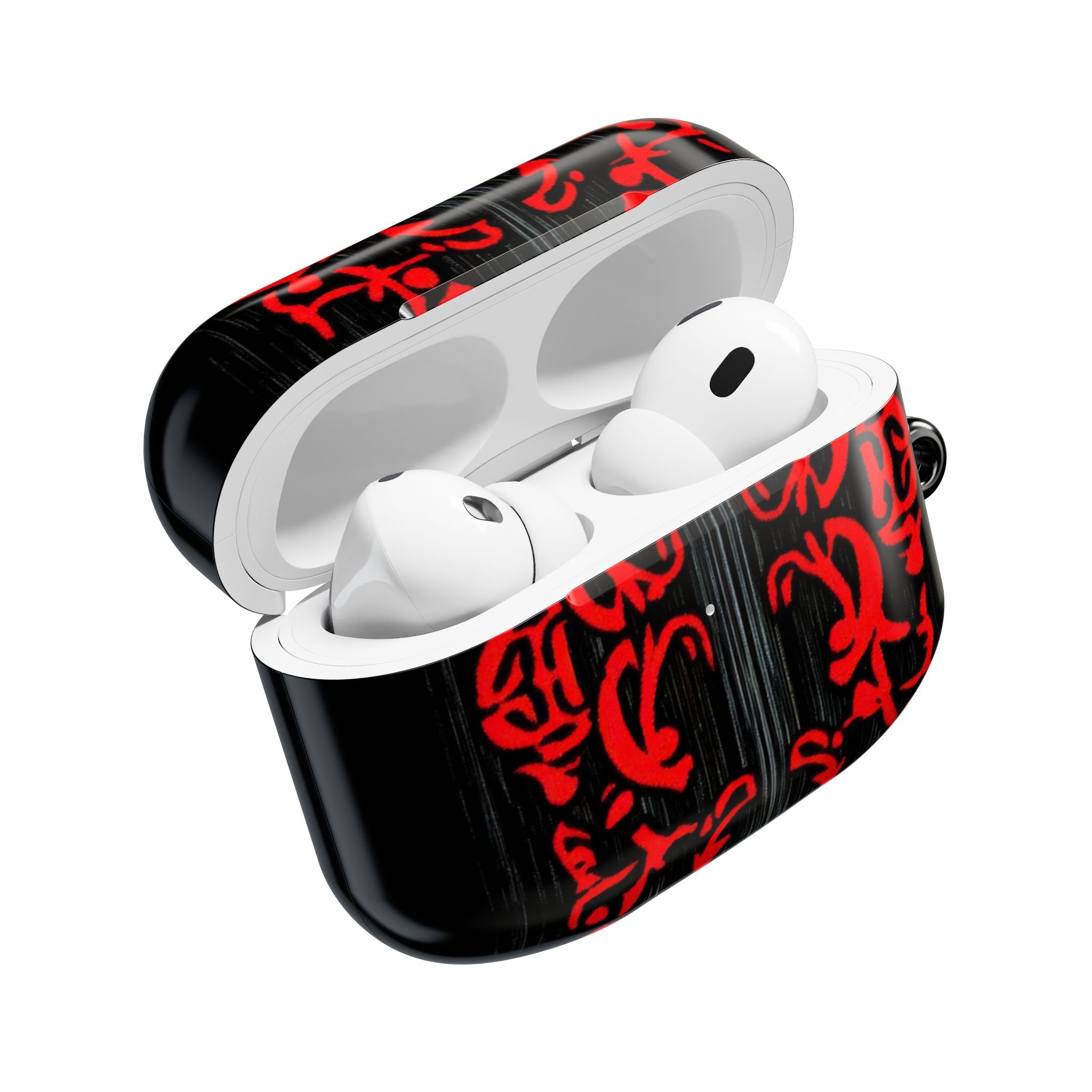 Crimson Swirl - AirPods Case