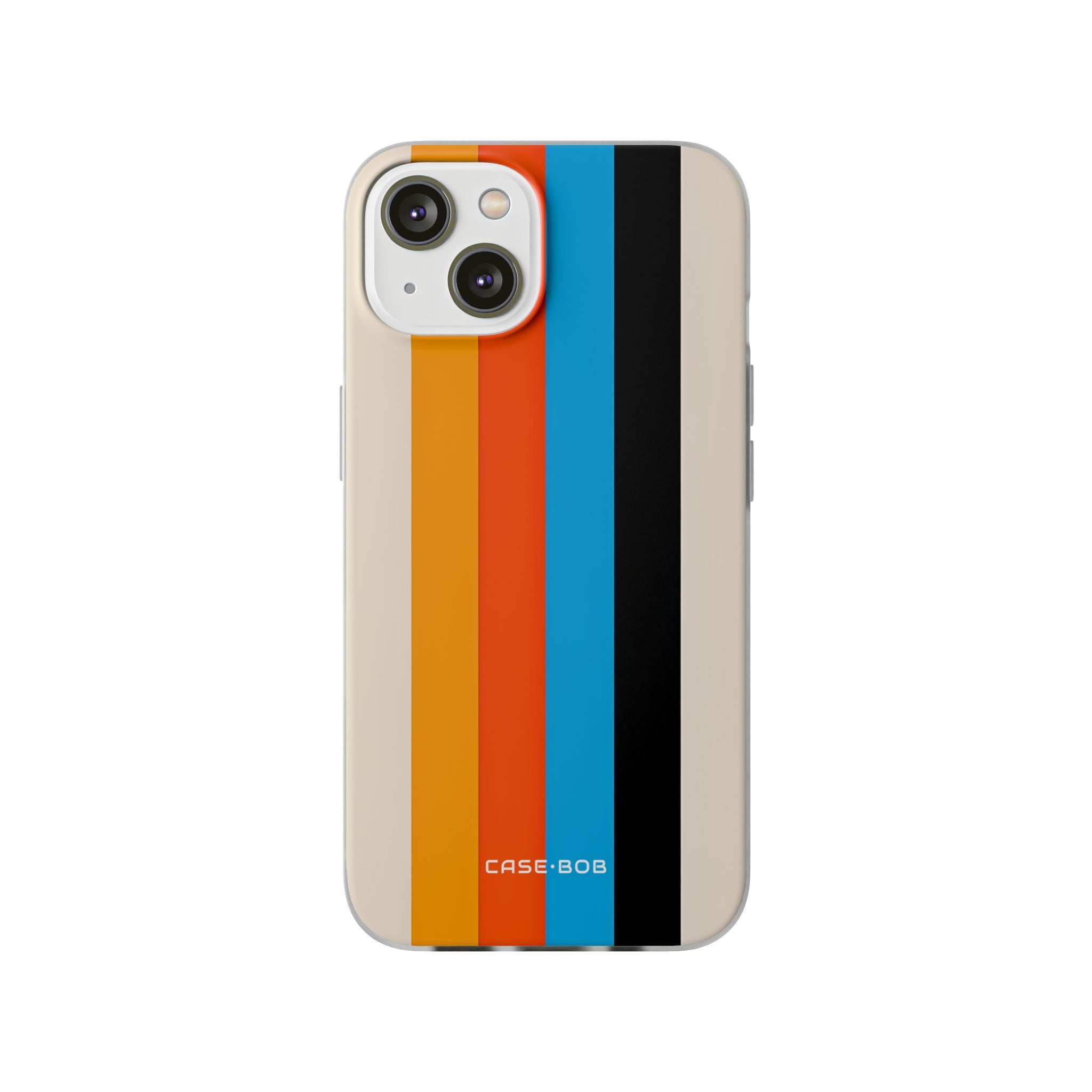 Vivid Stripe Harmony iPhone 14 Case - Soft
