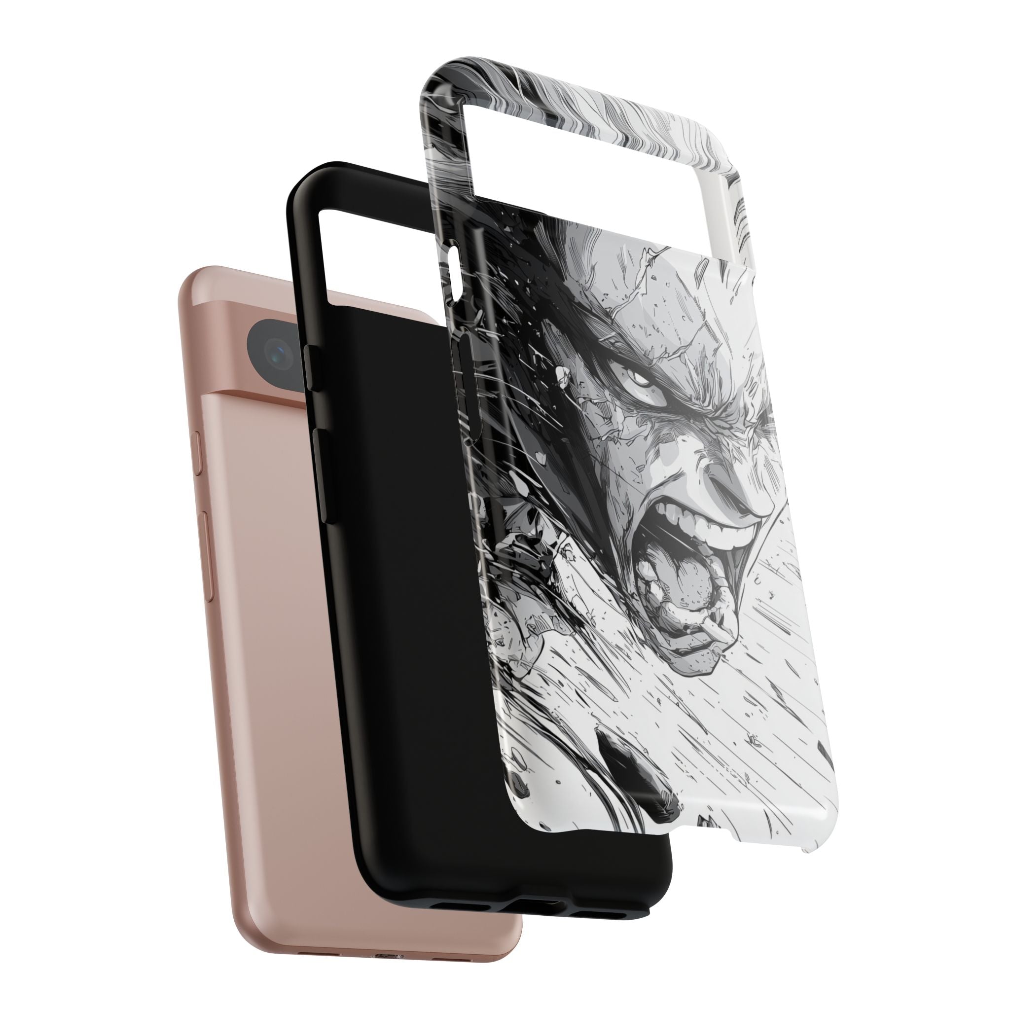Fierce Emotion Erupts - Google Pixel Case