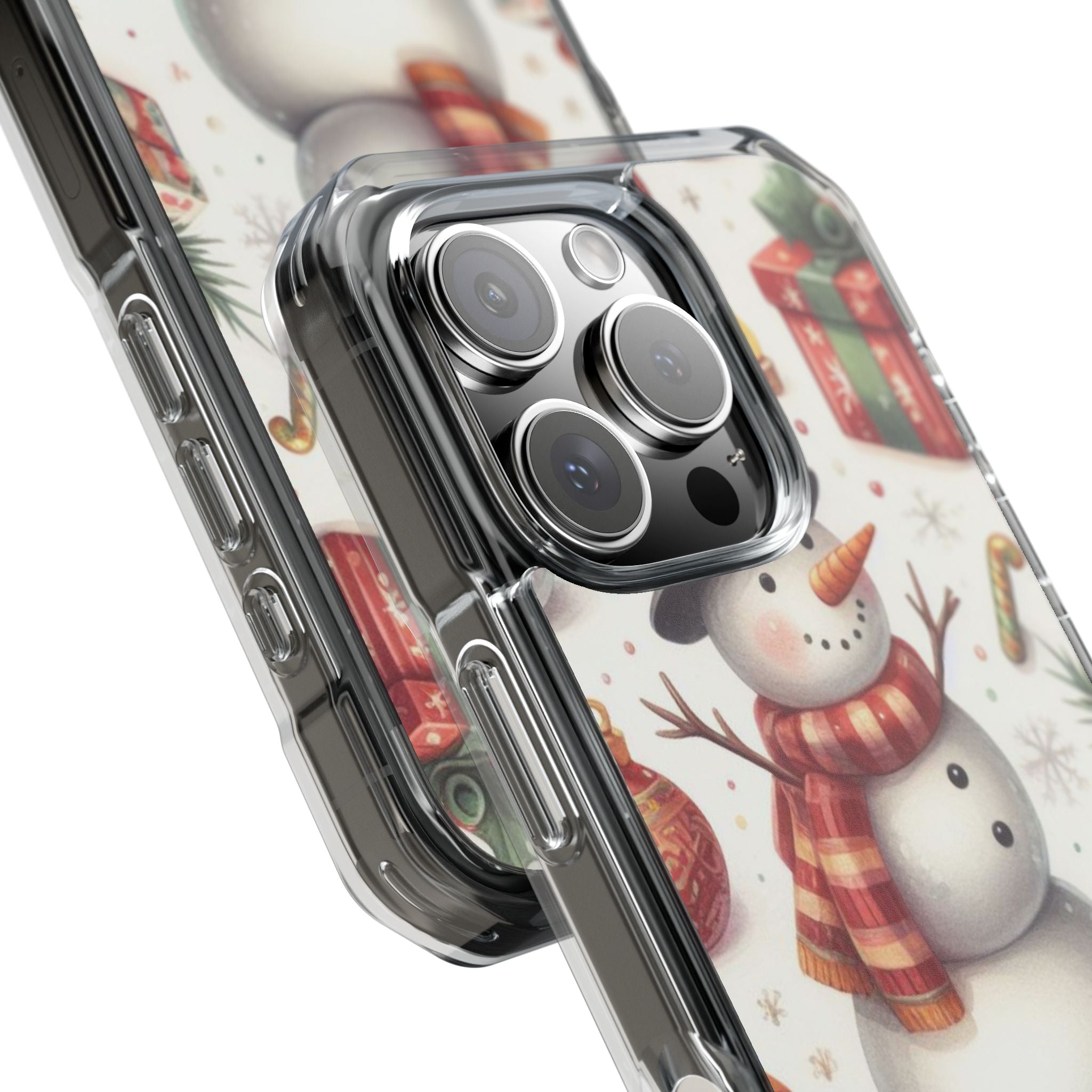 Snowman Welcomes Joy iPhone Case - Impact
