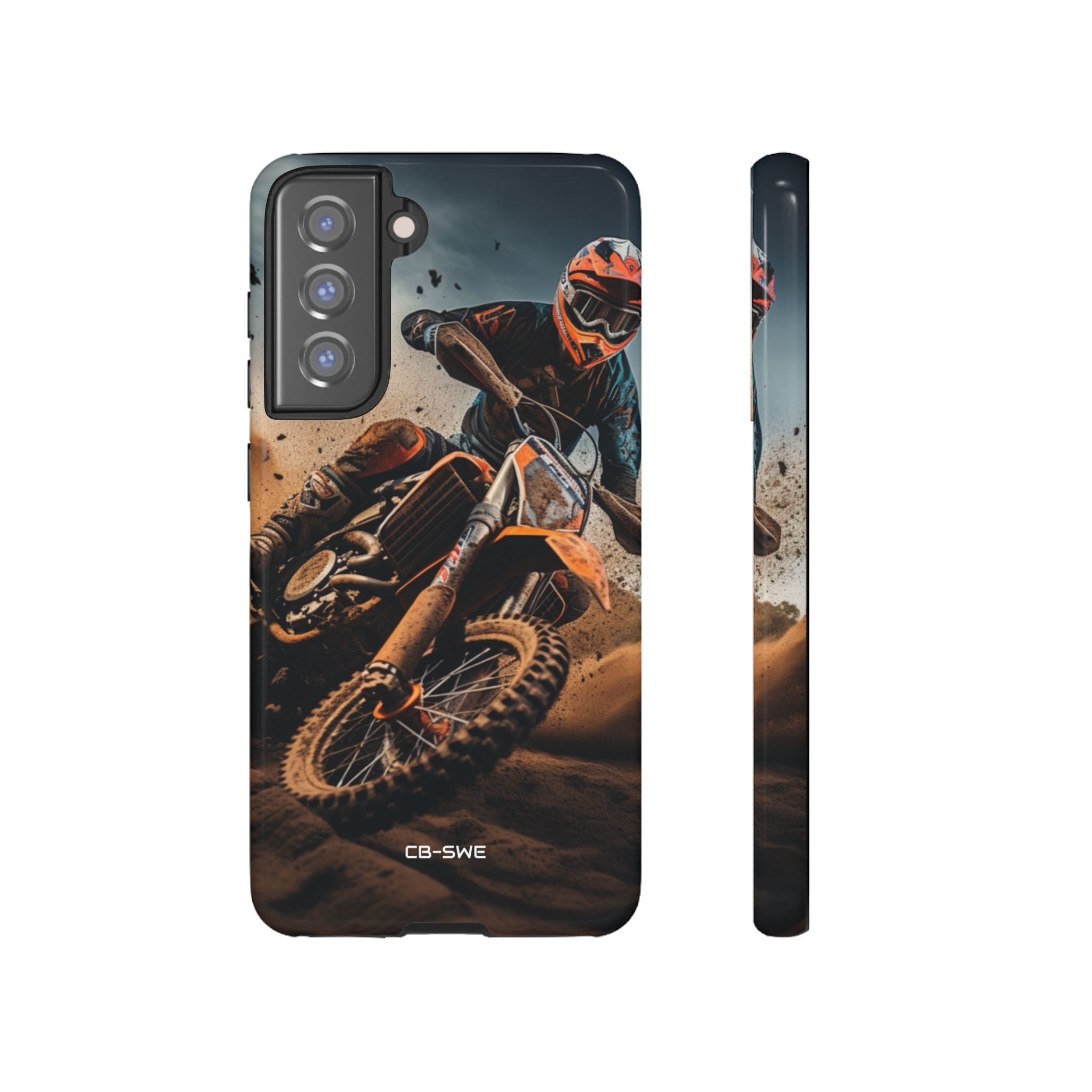 Rider Amidst Desert Fury - Samsung Case