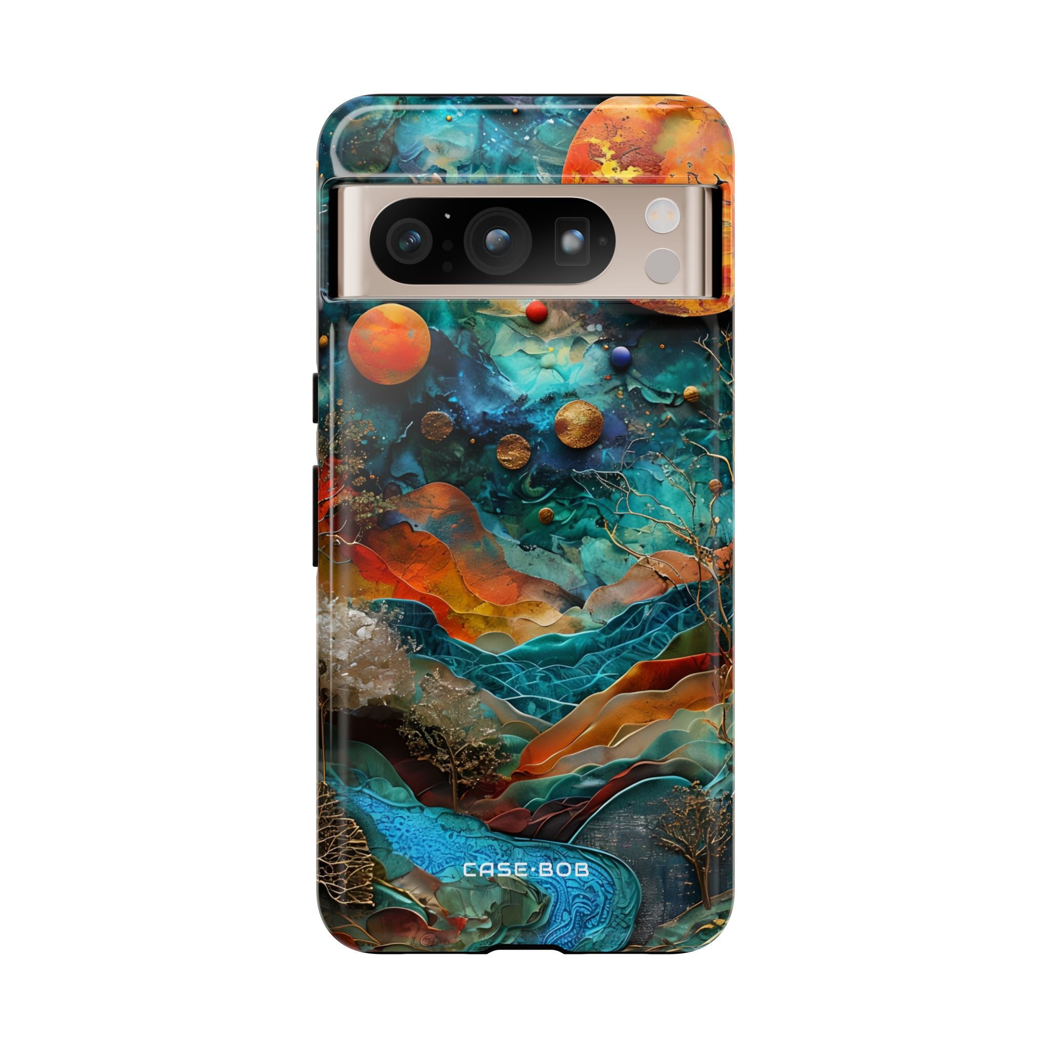 Celestial Ember Google Pixel 8 Pro Case - Tough