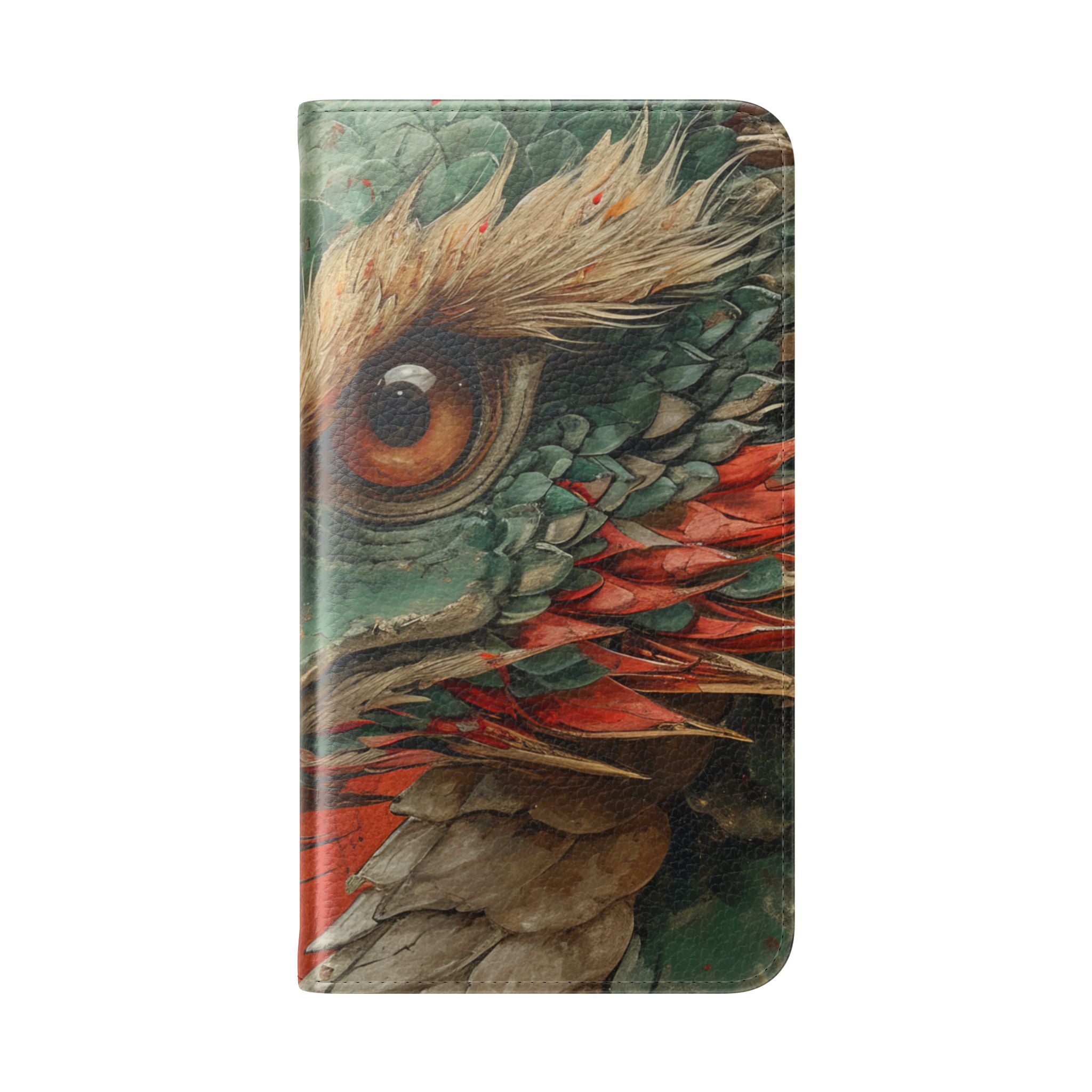 Dragon's Gaze Crimson - Samsung S23 Case - Wallet