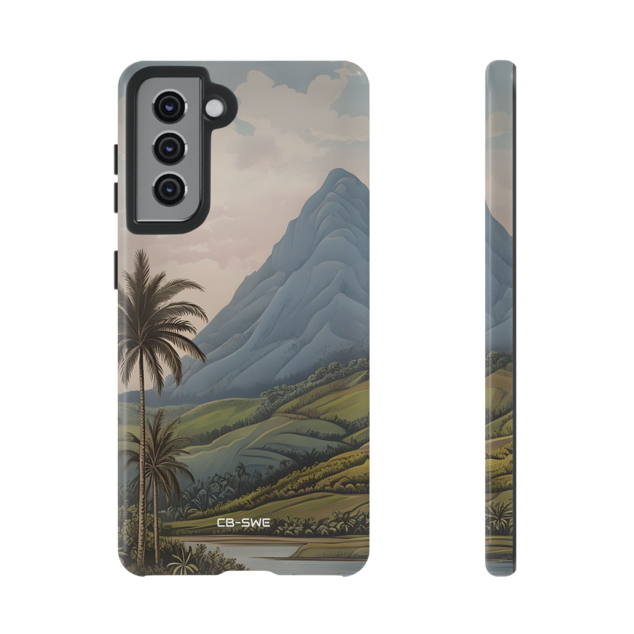 Serene Mountain Oasis - Samsung Case