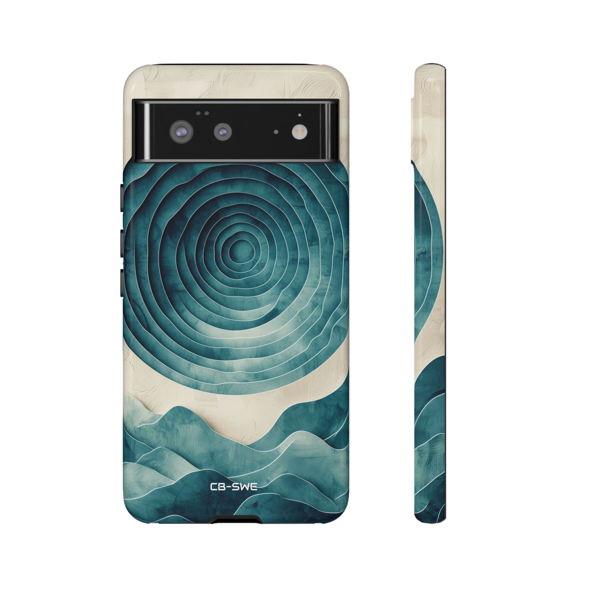 Waves Embrace Circles - Google Pixel Case