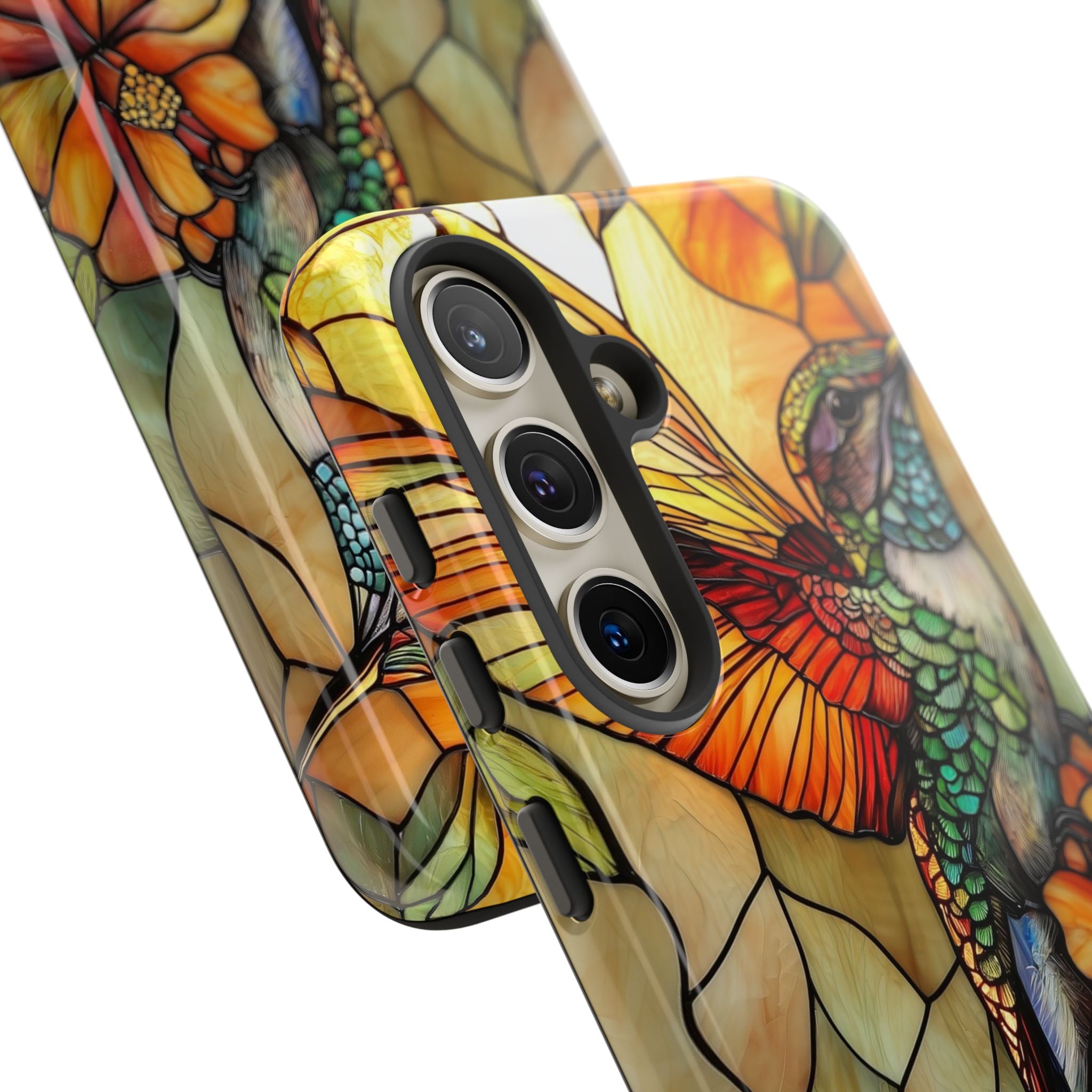 Hummingbird Dances Among Flowers - Samsung Case