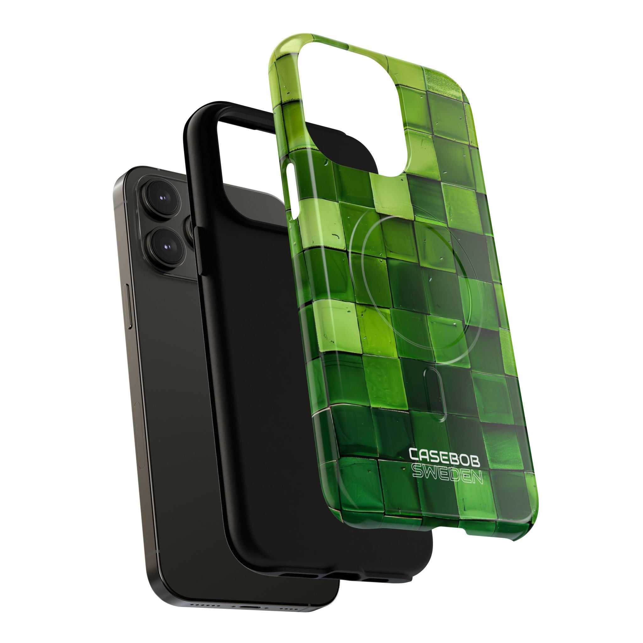 Groene Tegel Harmonie iPhone 14 - Tough+