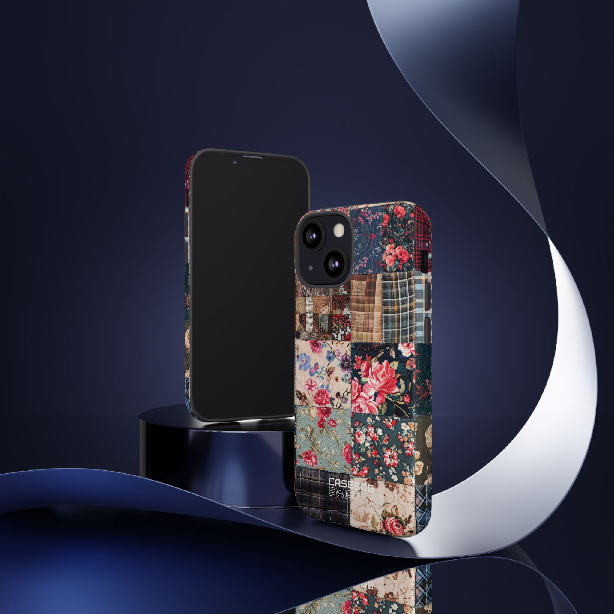 Patchwork Floral Quilt iPhone 13 - Tough