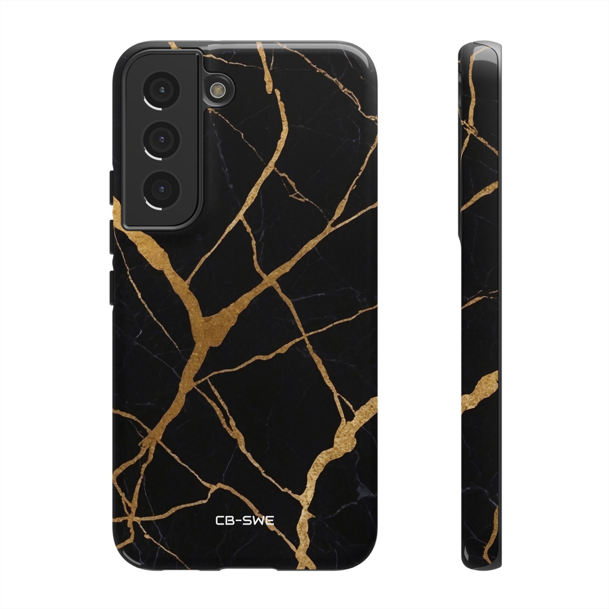 Golden Veins Twist - Samsung Case