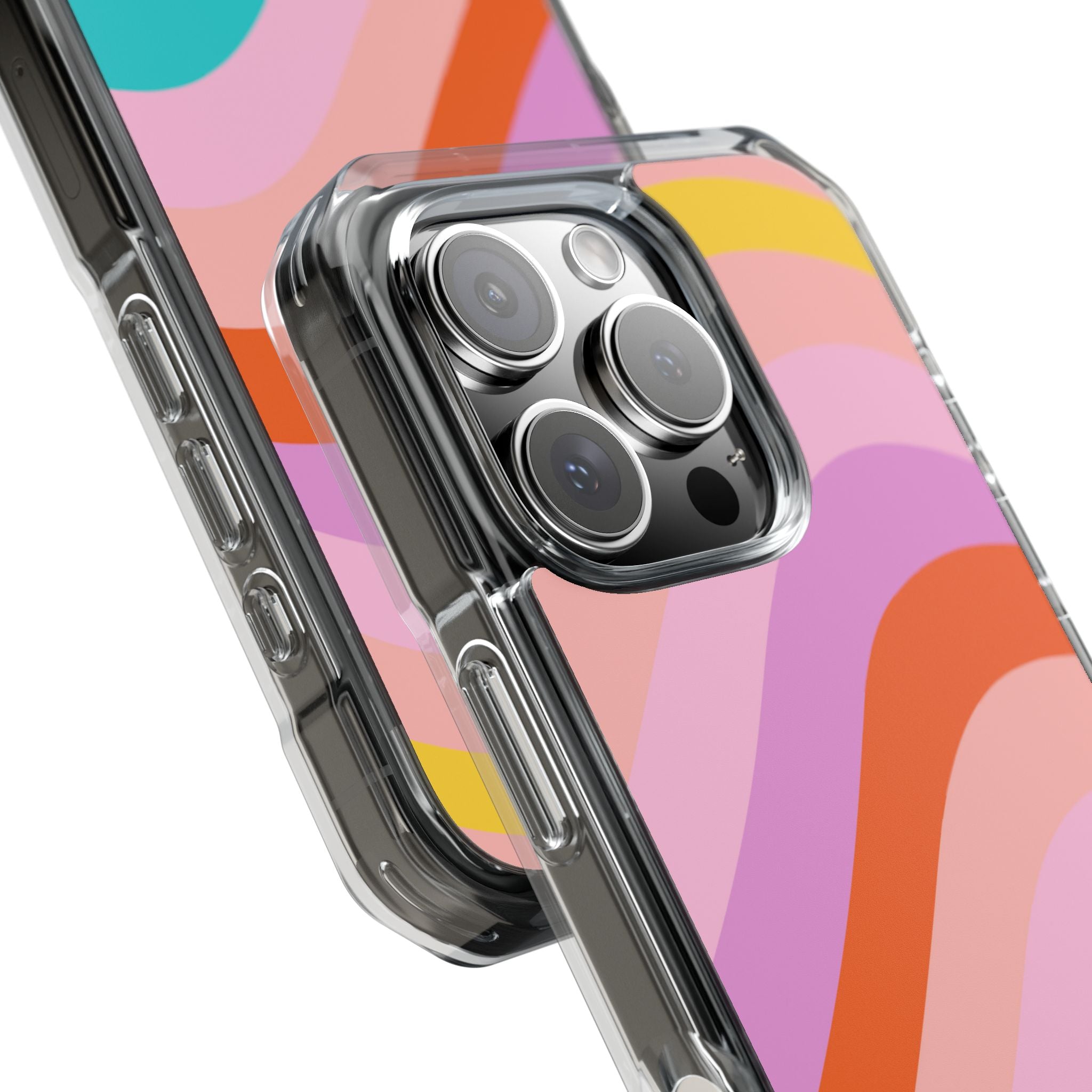 Fluid Color Waves iPhone Case - Impact