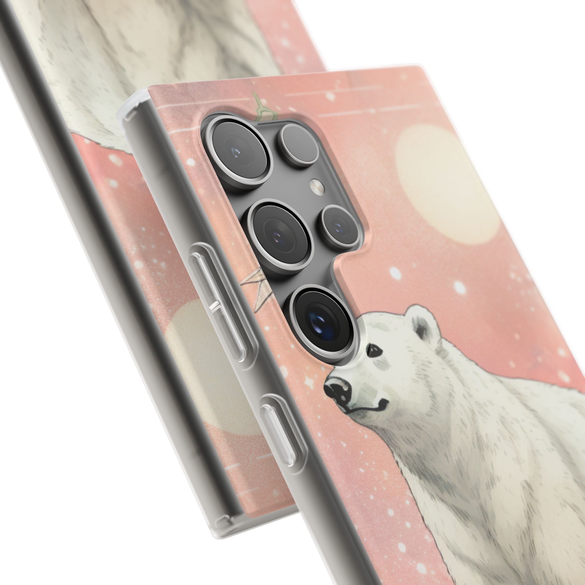 Polar Bear Dream Samsung S24 Ultra Case - Soft