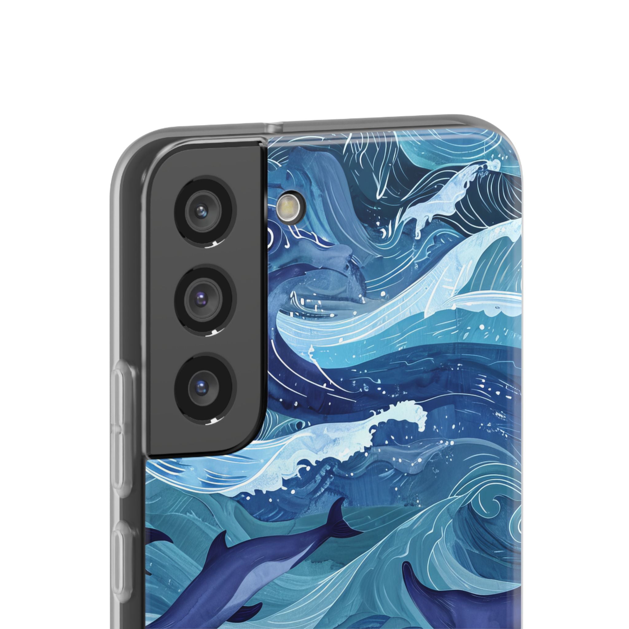 Dolphin Waves Samsung S22 - Soft